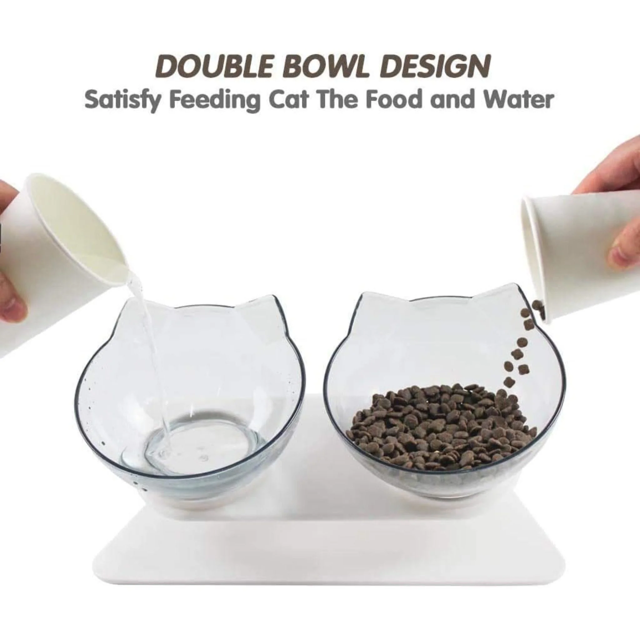 Pado Pet Feeding Bowl - 2 in 1 - Image 3