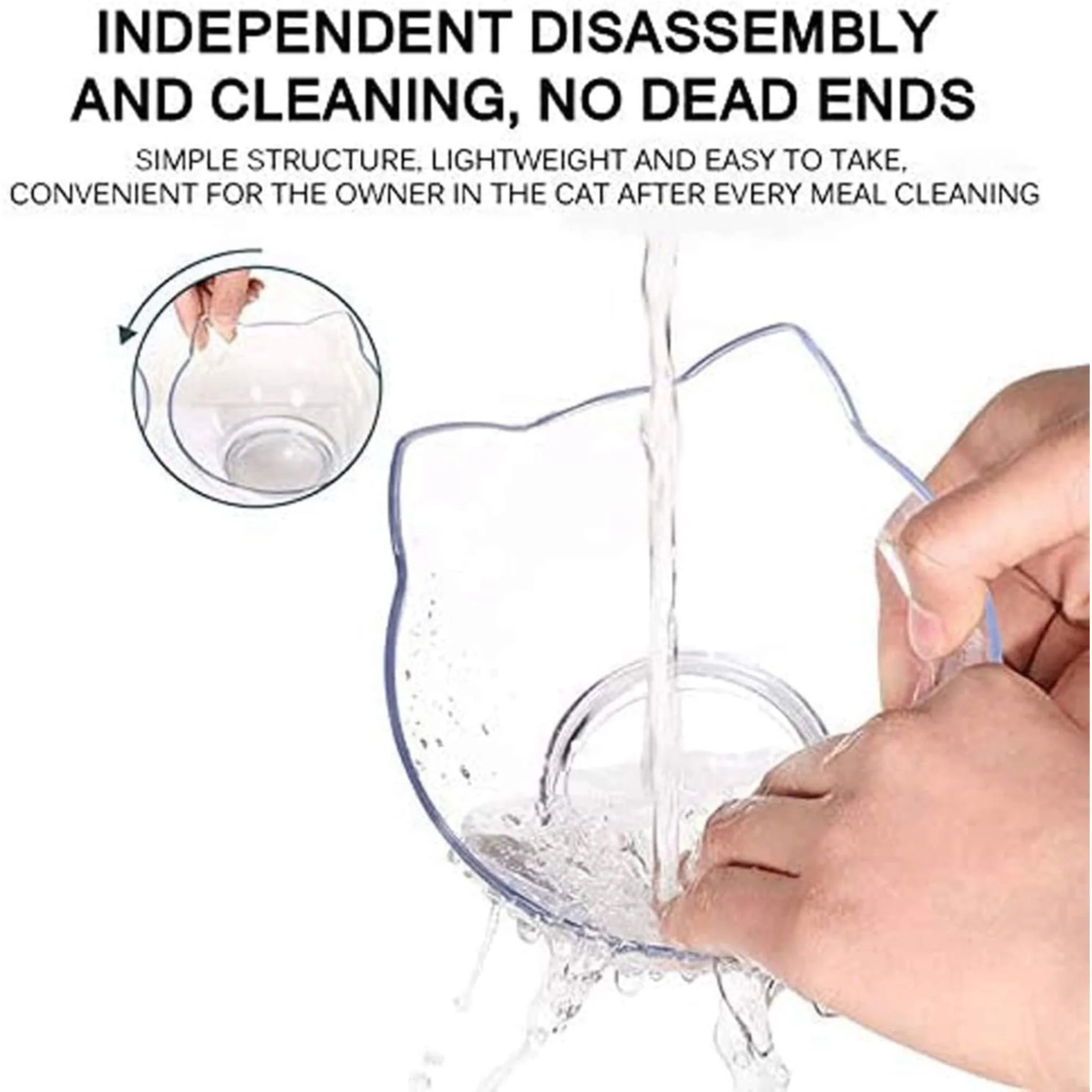 Pado Pet Feeding Bowl - 2 in 1 - Image 5