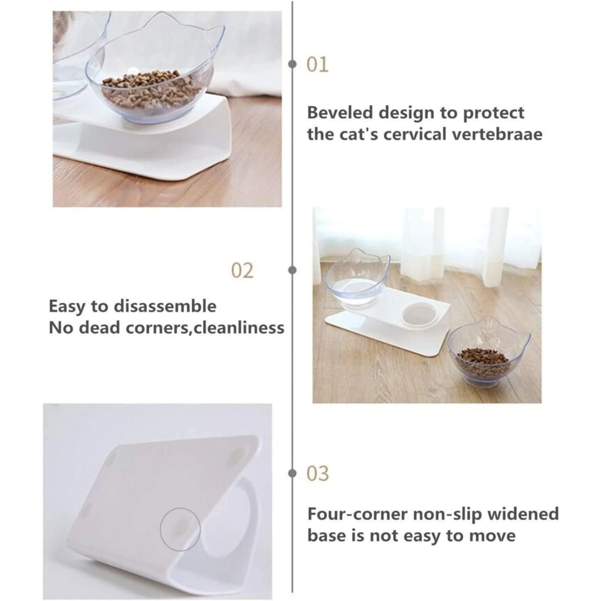 Pado Pet Feeding Bowl - 2 in 1 - Image 6