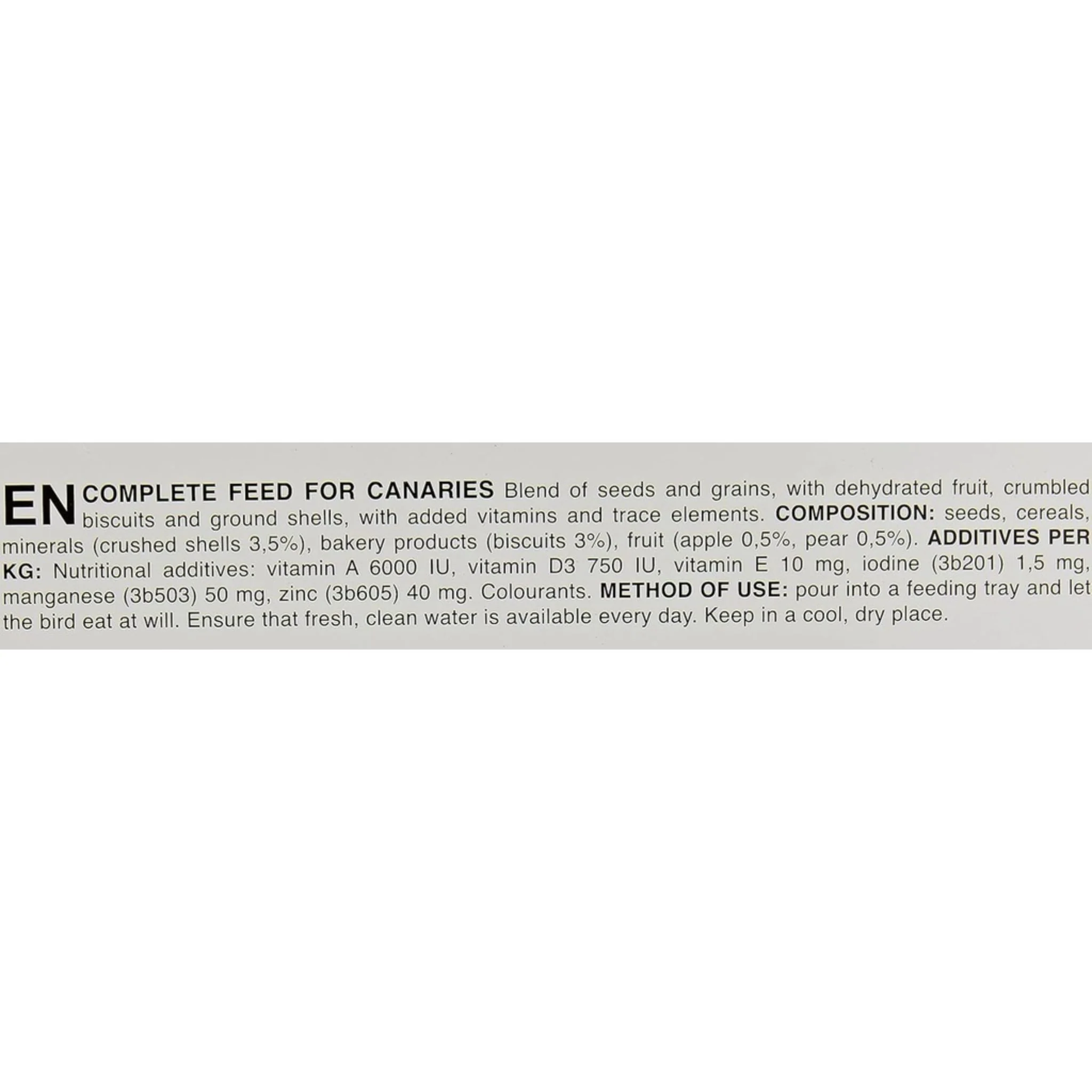 Padovan GrandMix Canarini Bird Food Canary Mix – 1kg - Image 5