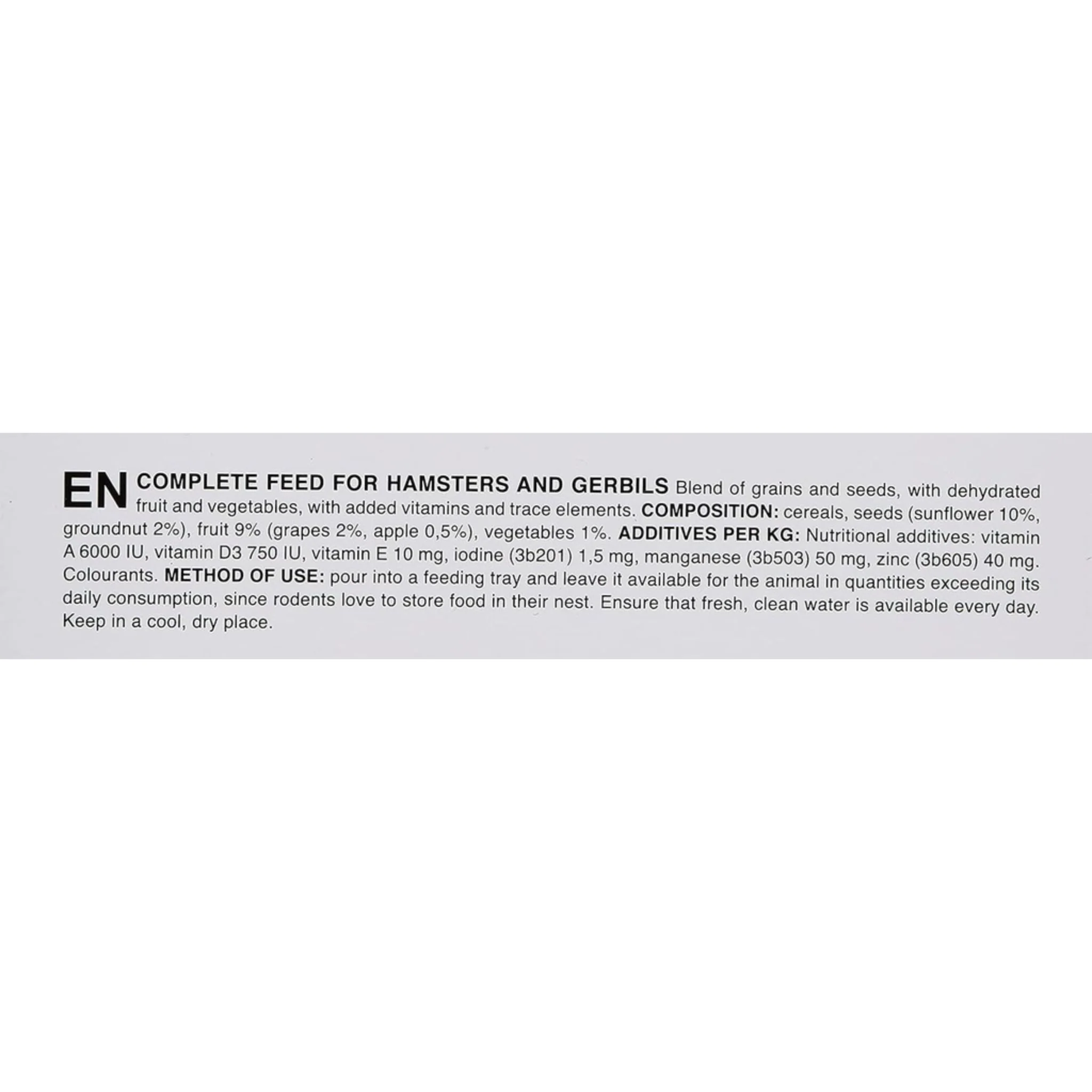 Padovan GrandMix Criceti Hamster Diet Healthy Blend – 400g - Image 6