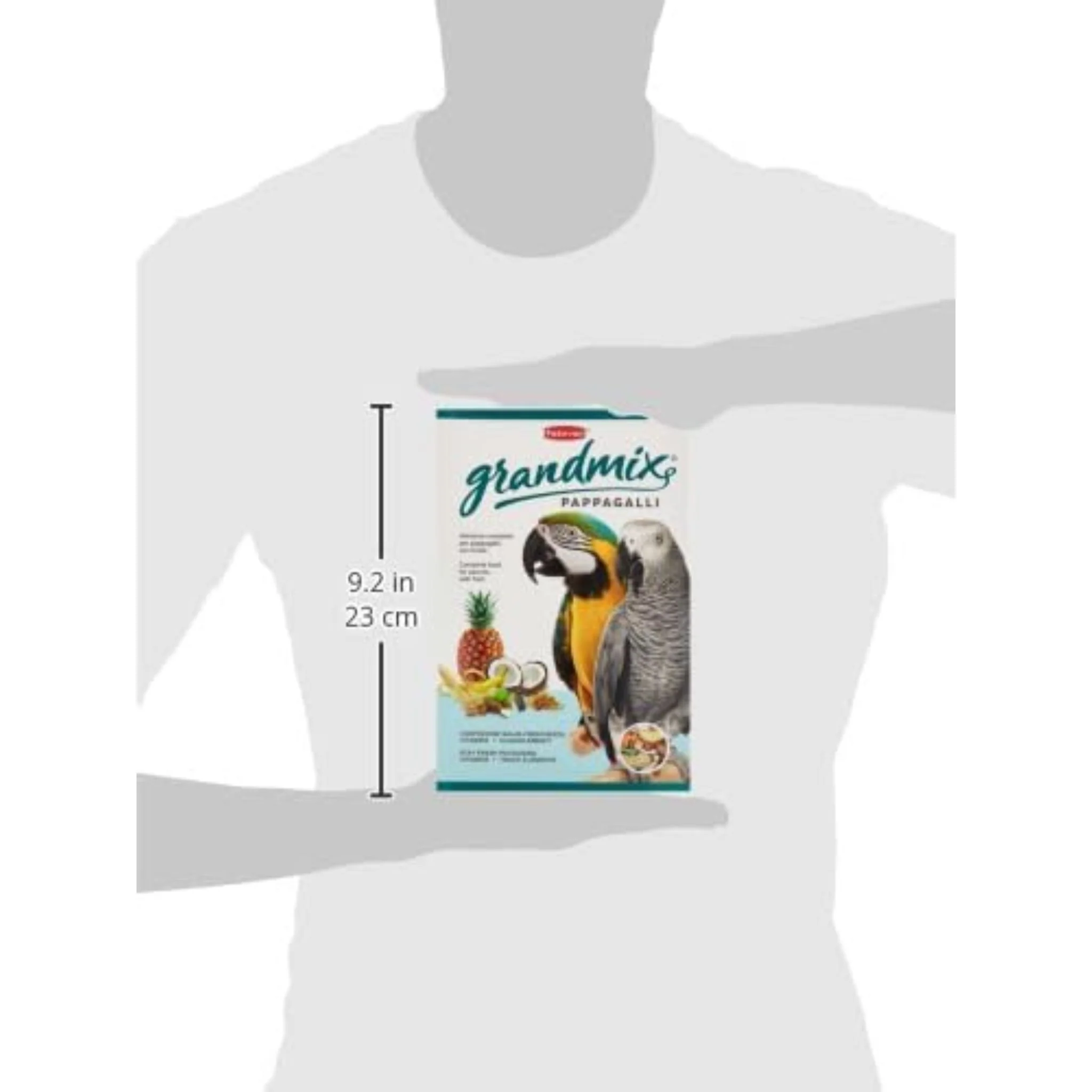 Padovan GrandMix Pappagalli Parrot Diet Natural Blend – 600g - Image 4