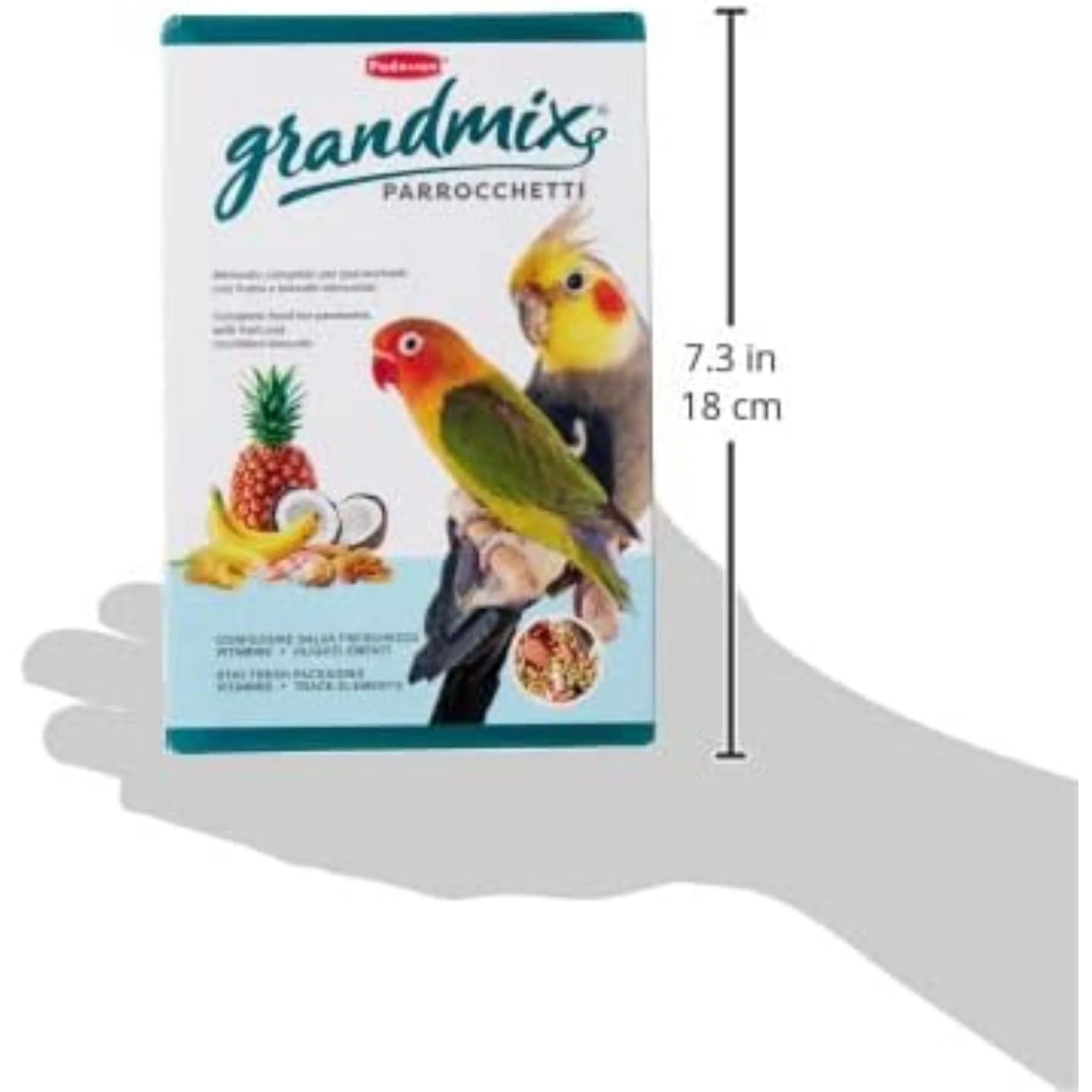 Padovan GrandMix Parrocchetti Food Small Parrot Blend – 850g - Image 4