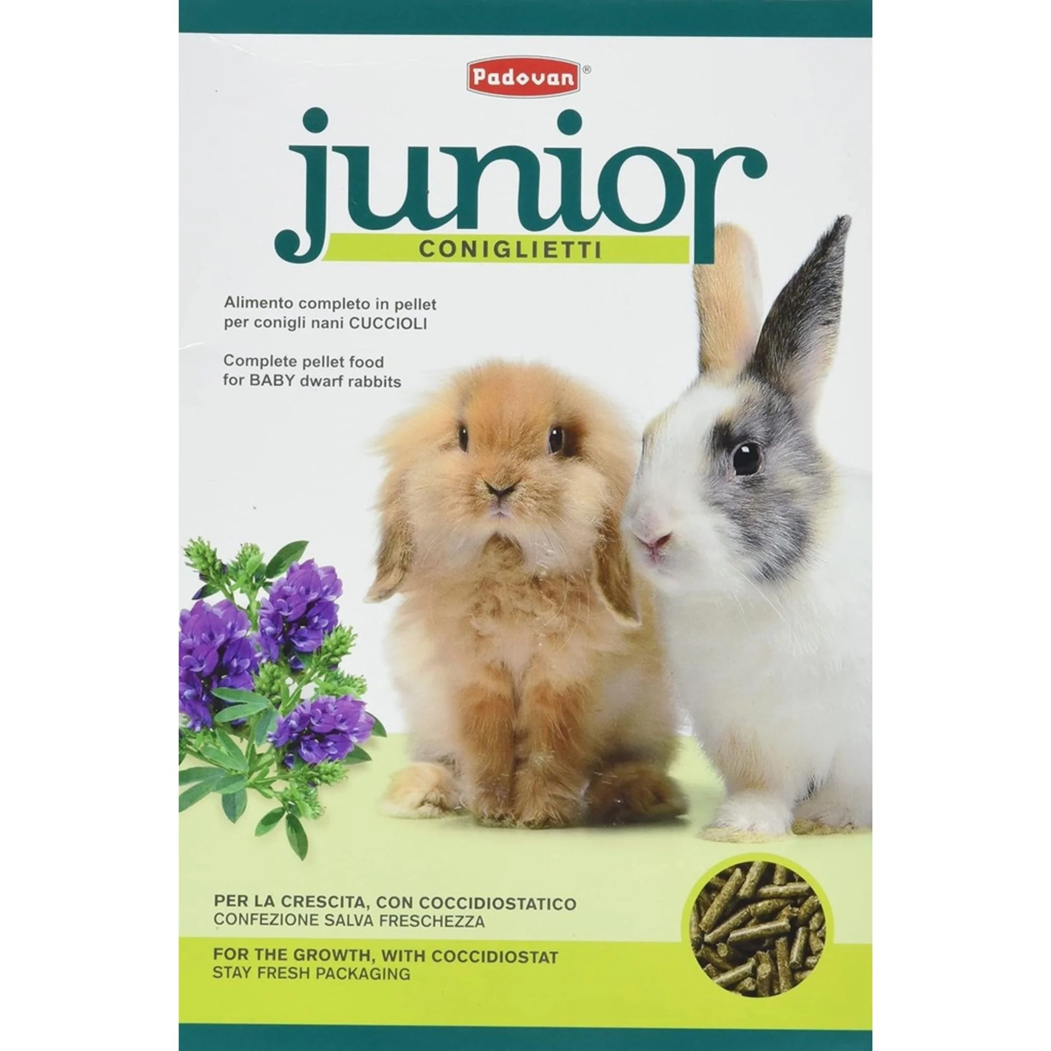 Padovan Junior Rabbit Food Grand Mix Coniglietti For Bunnies – 850g - Image 5