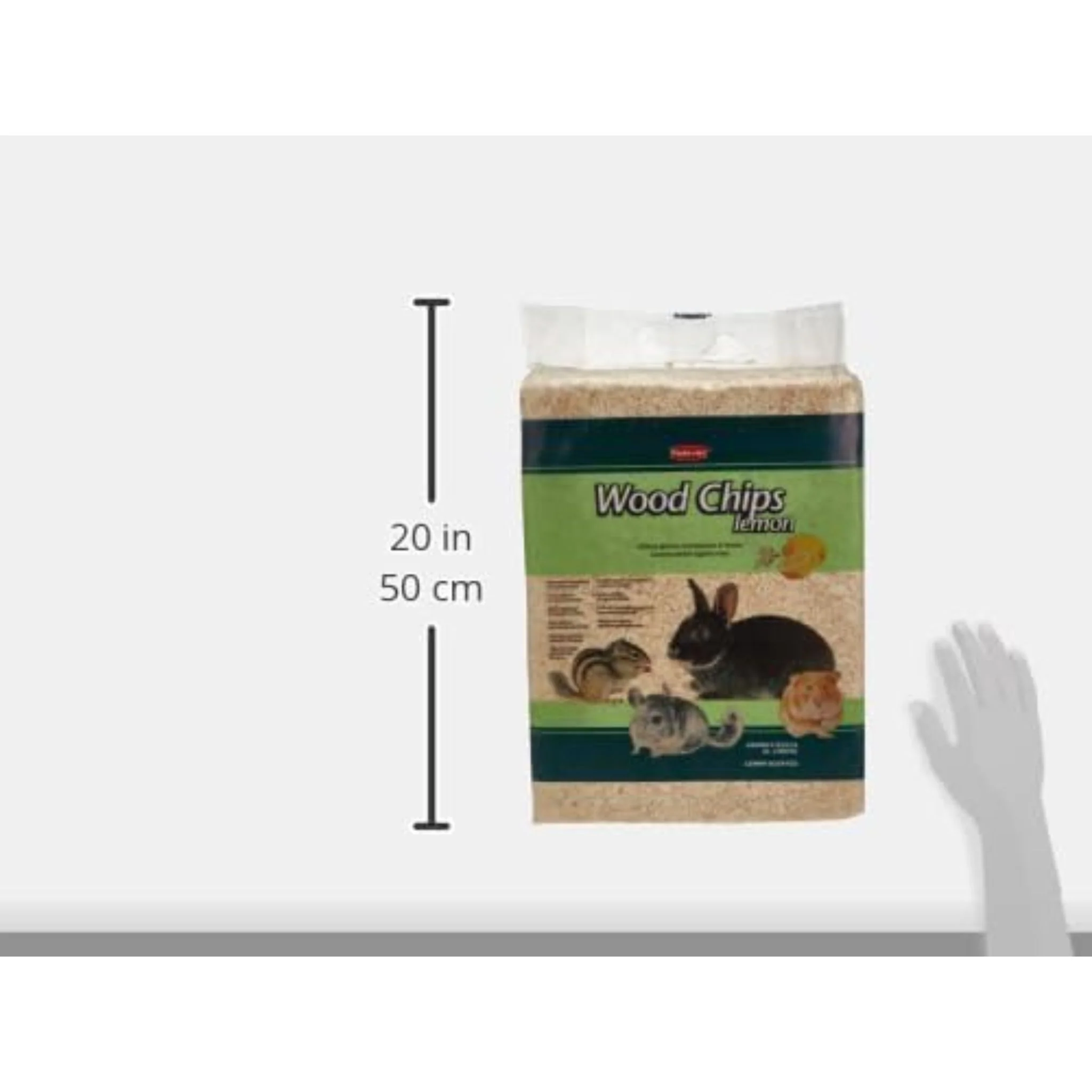 Padovan Wood Chips Lemon Scent Eco Bedding Pack – 56L/4kg - Image 4