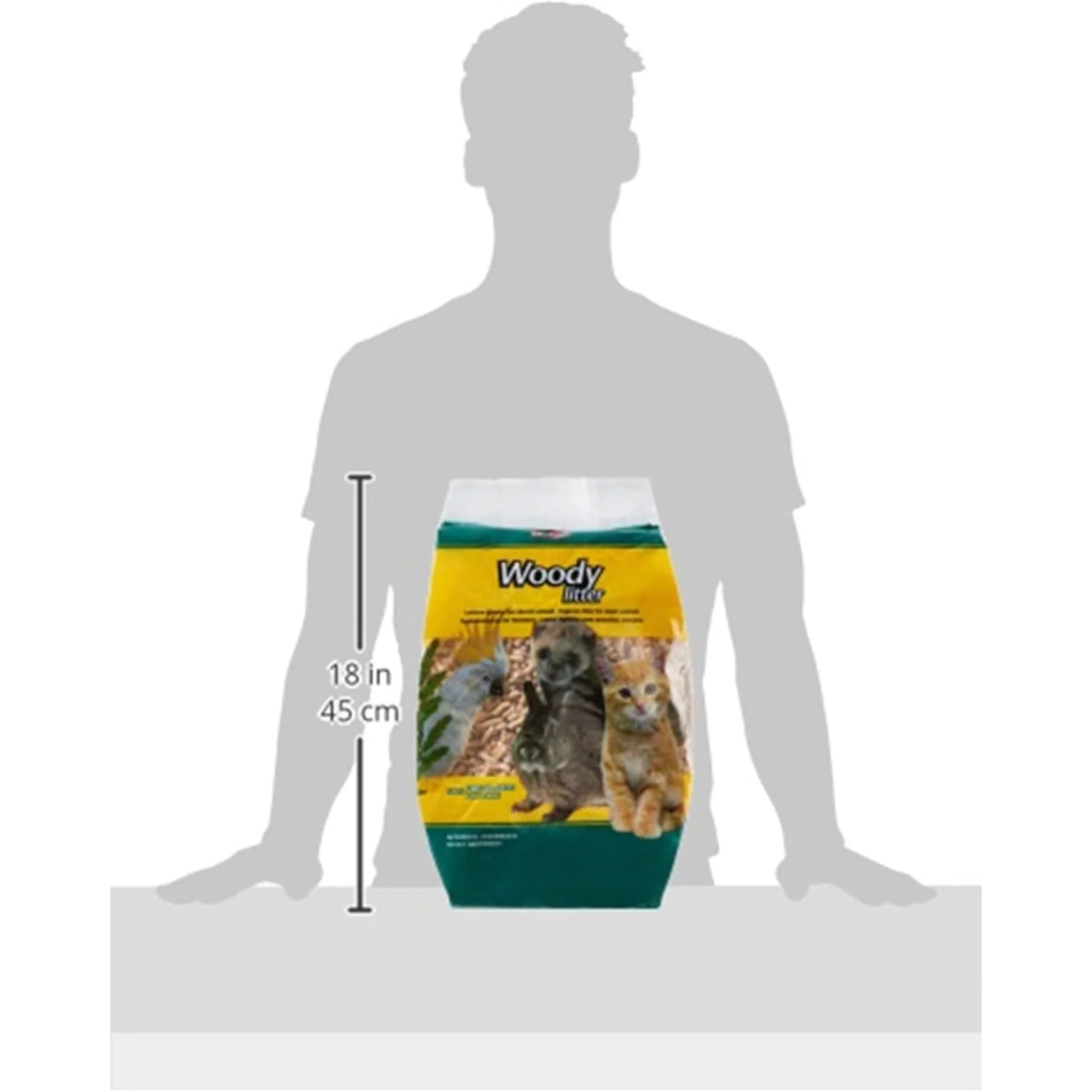 Padovan Woody Litter Dust-Free Biodegradable Pellets – 10L - Image 4