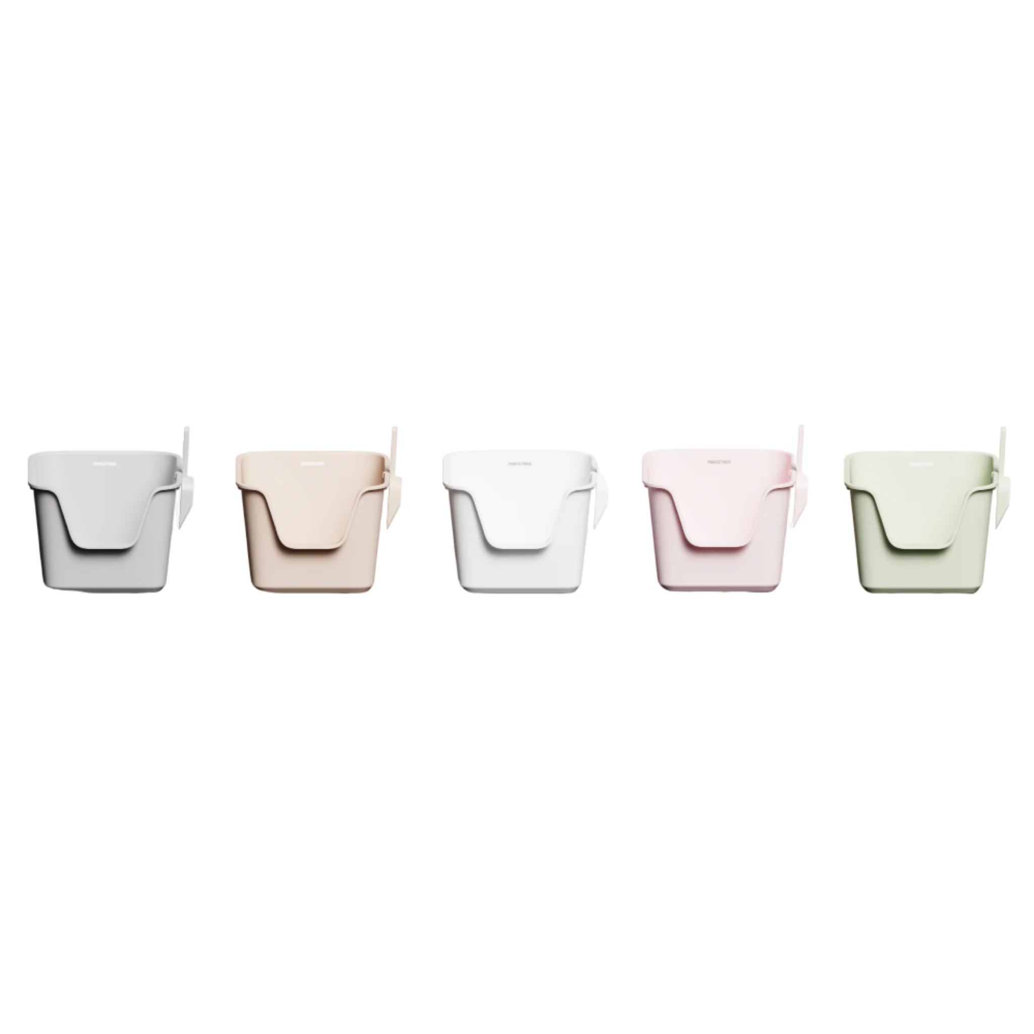Pawgether Open Cat Litter Box With Scoop Green - 57x44x32.5cm - Image 4