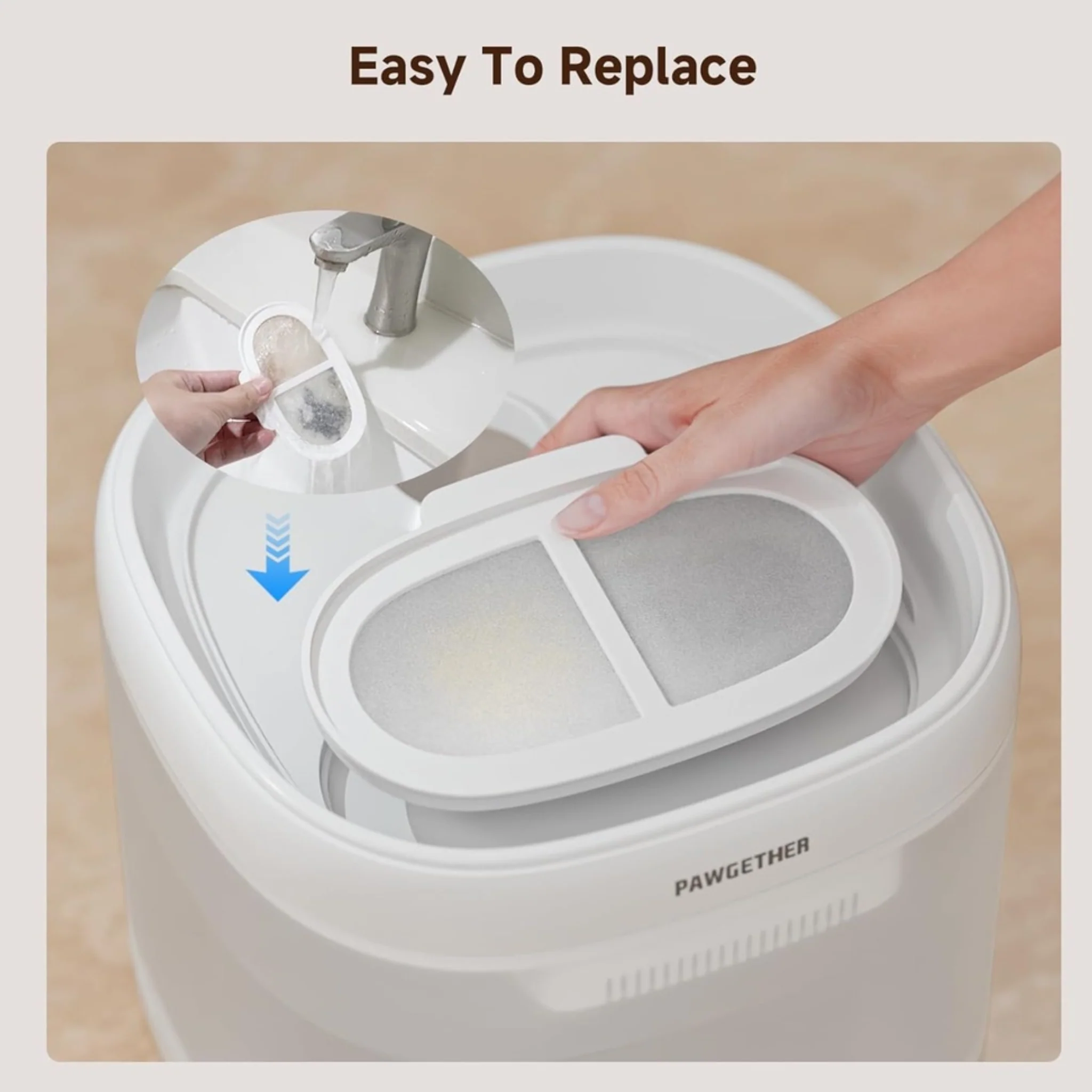 Pawgether Pet Water Fountain Fliter FTE-P34 - Image 4