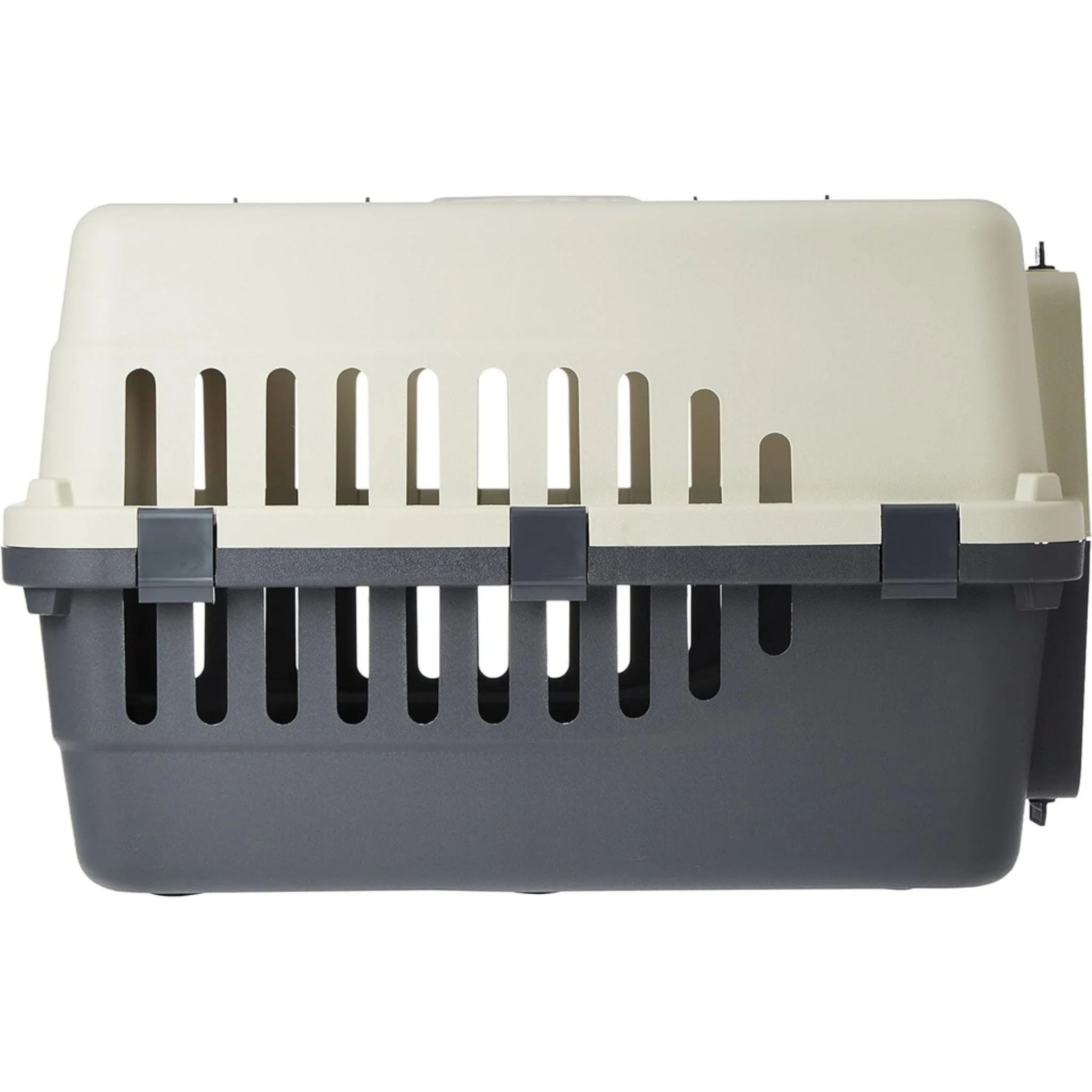 Pet Mode Plastic Pet Carrier Top & Spring Lock Front Door - 50x35x32cm - Image 6