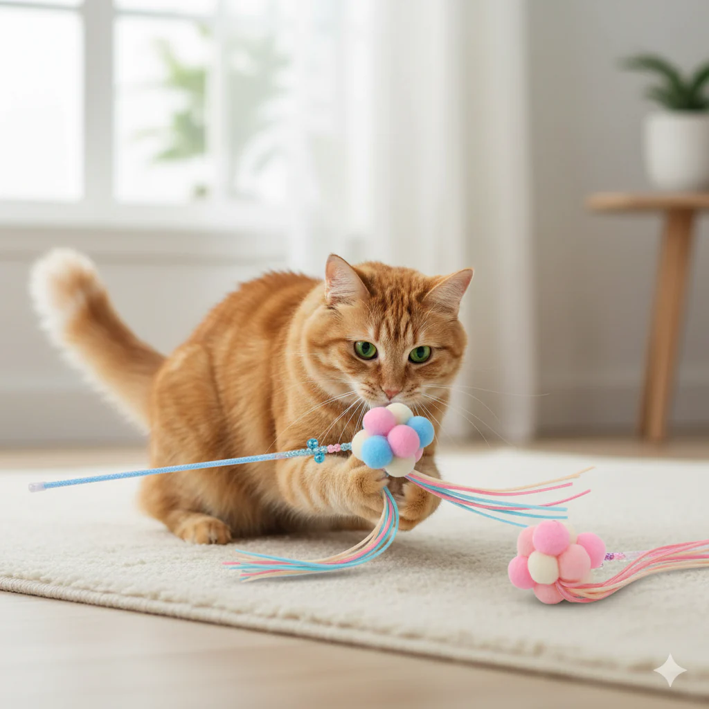 Petbroo Cat Toy Trendy Wands - Image 2