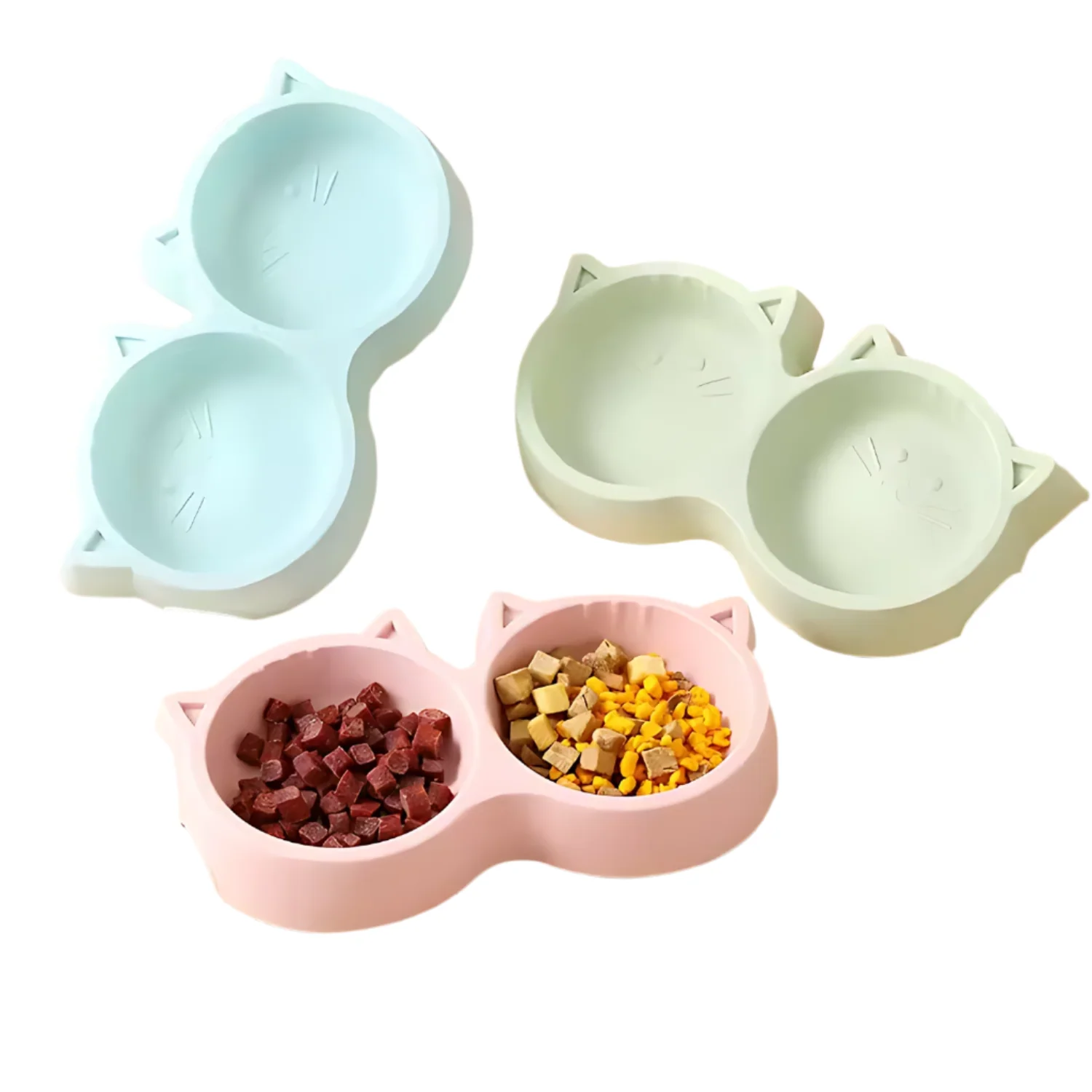 Petbroo Double Bowl - 3.7cm - Image 2