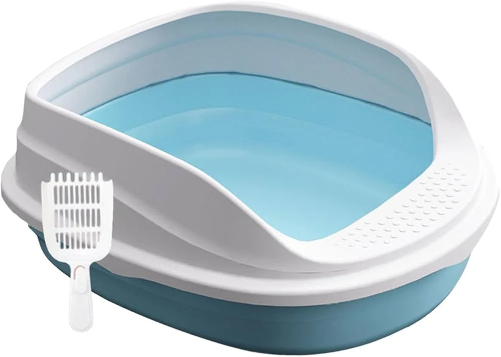Petbroo Pastel Cat Litter Tray - 47x39x13Cm - Image 2