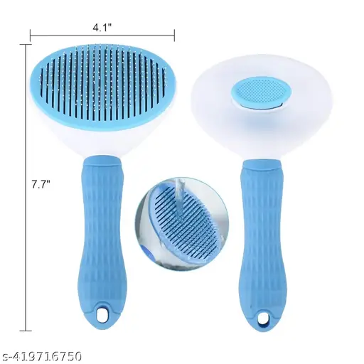 Petbroo Slicker Brush For Pets Blue - Image 3