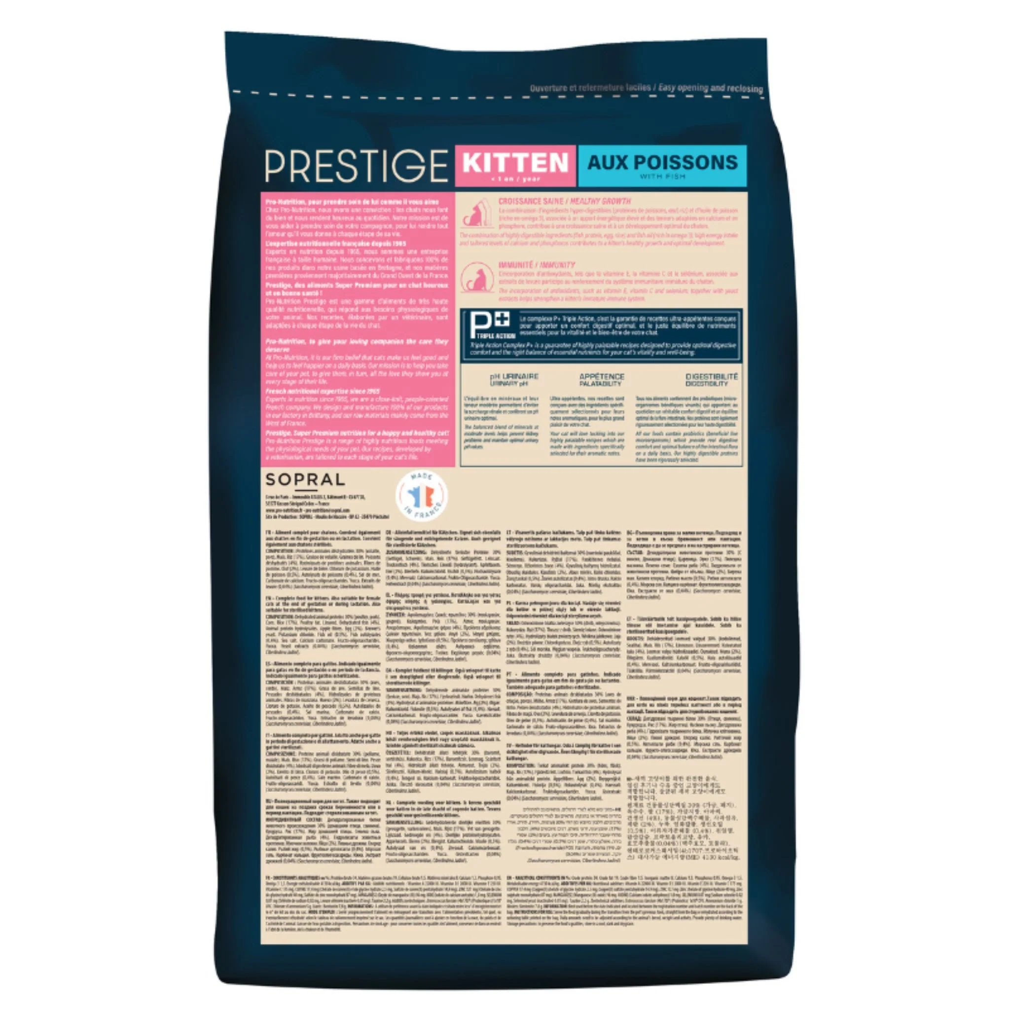 Pro Nutrition Prestige Kitten Cat Dry Food - 2Kg - Image 2