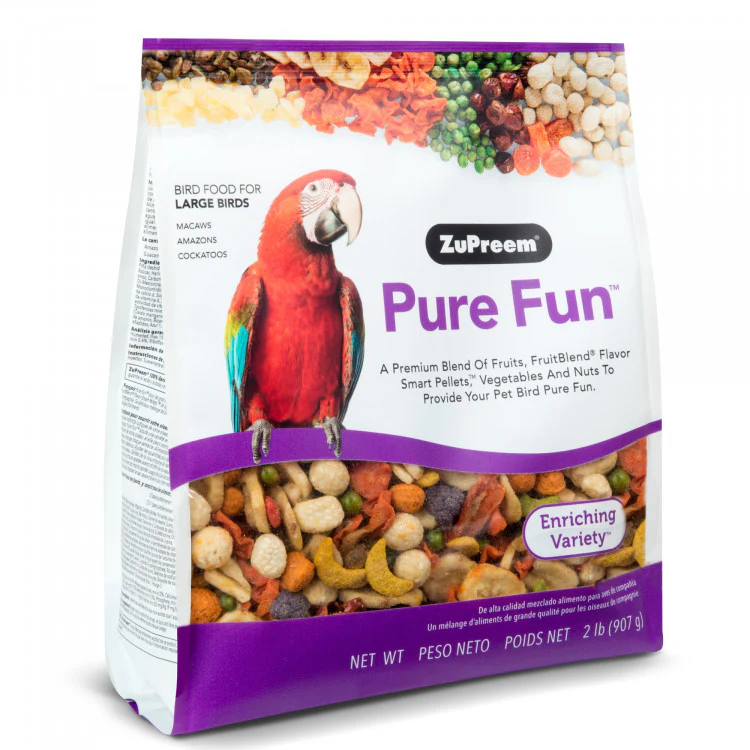 Zupreem Pure Fun Large Parrots - 0.91Kg - Image 7