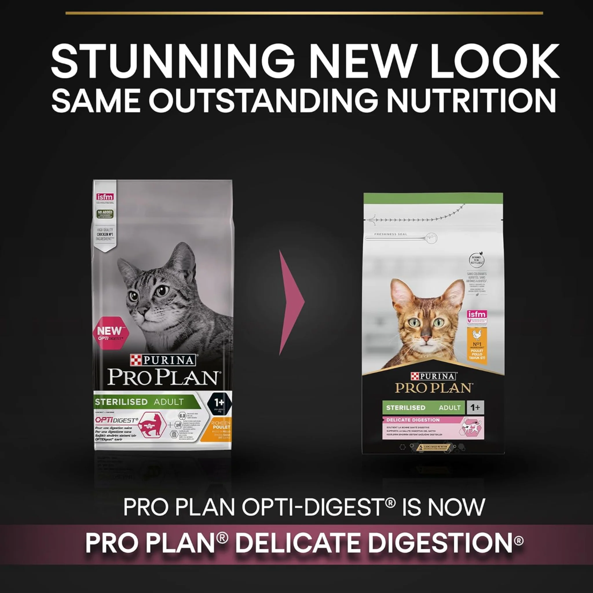 Purina Pro Plan Sterilised Adult Dry Cat Food With Chicken - 1.5 kg - Image 3