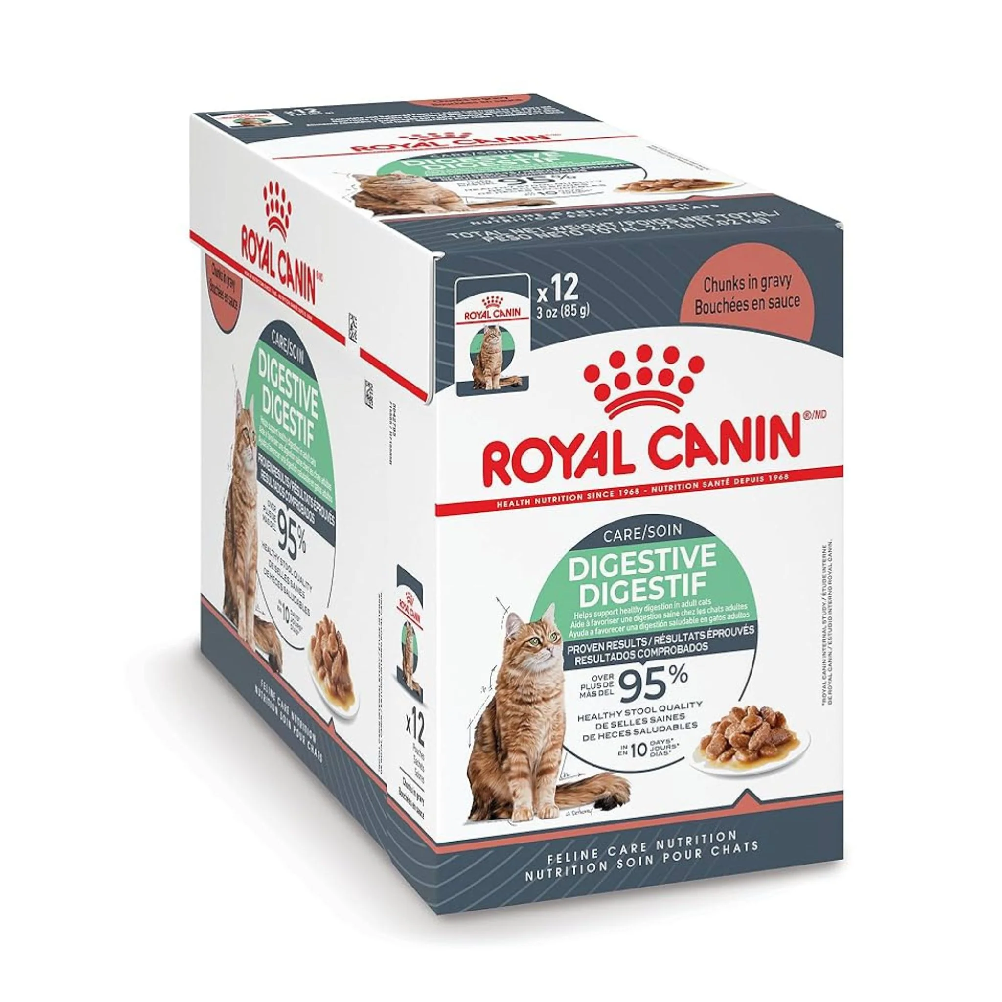 Royal Canin Feline Care Nutrition Digest Sensitive Gravy Cat Wet Food - 85G - Image 4