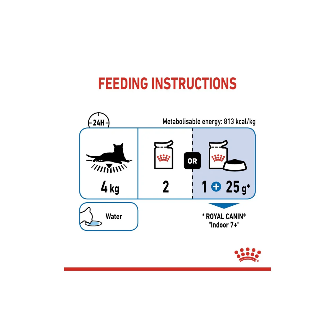 Royal Canin Feline Health Nutrition Indoor 7+ Jelly Cat Wet Food - Image 5