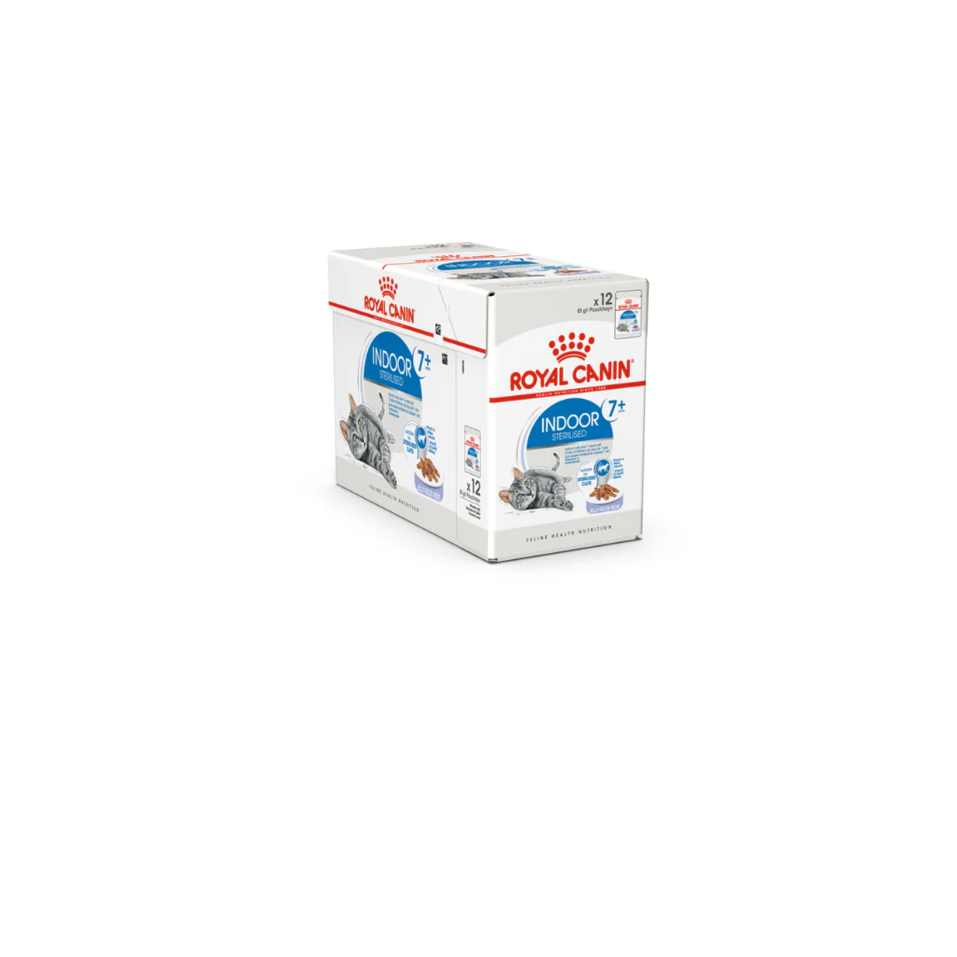 Royal Canin Feline Health Nutrition Indoor 7+ Jelly Cat Wet Food - Image 8