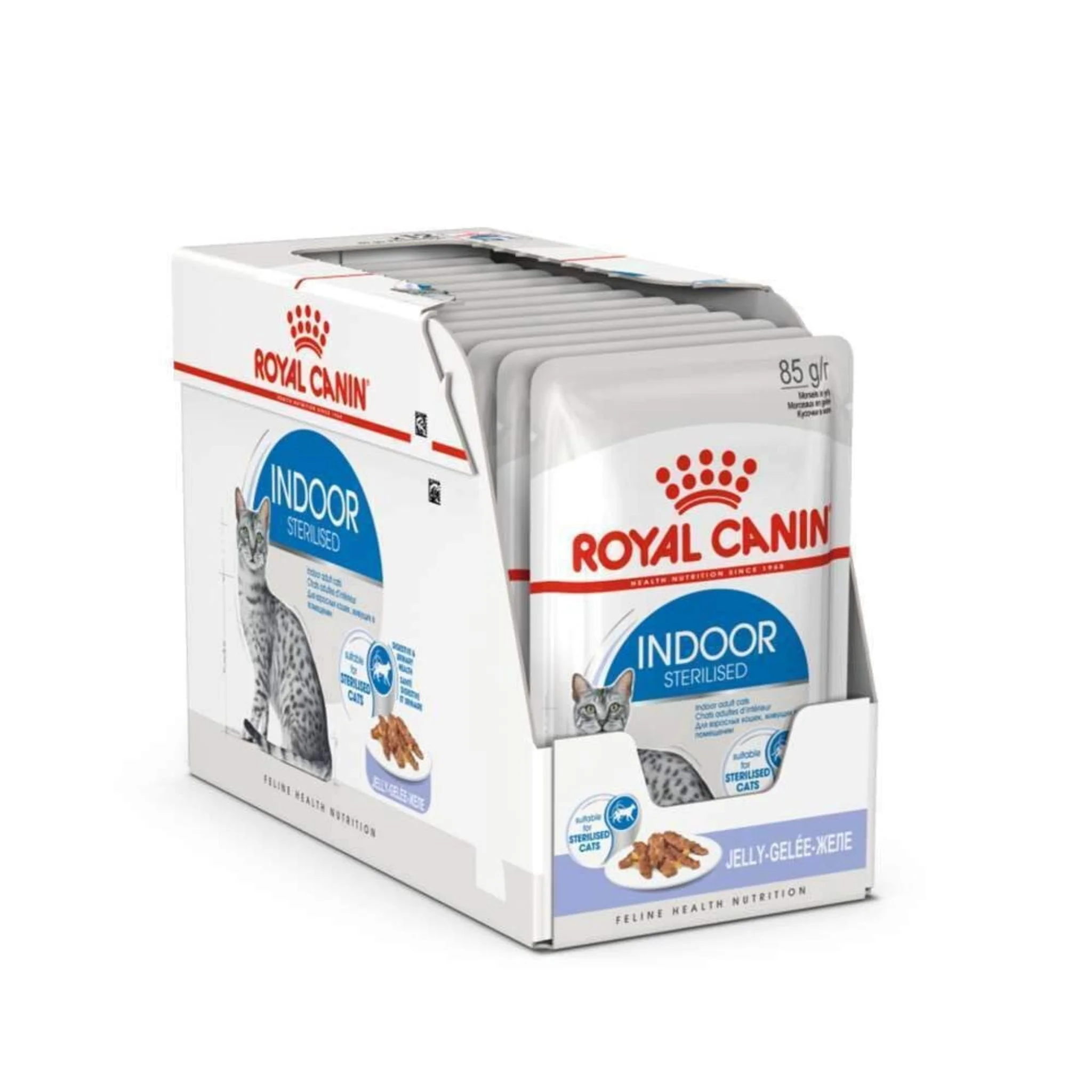Royal Canin Feline Health Nutrition Indoor Jelly Cat Wet Food - 85G - Image 5