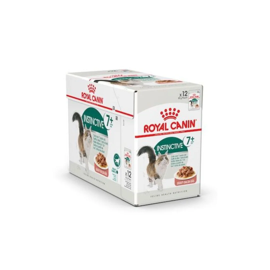 Royal Canin Feline Health Nutrition Instinctive 7 + Gravy Cat Wet Food - 85g - Image 6