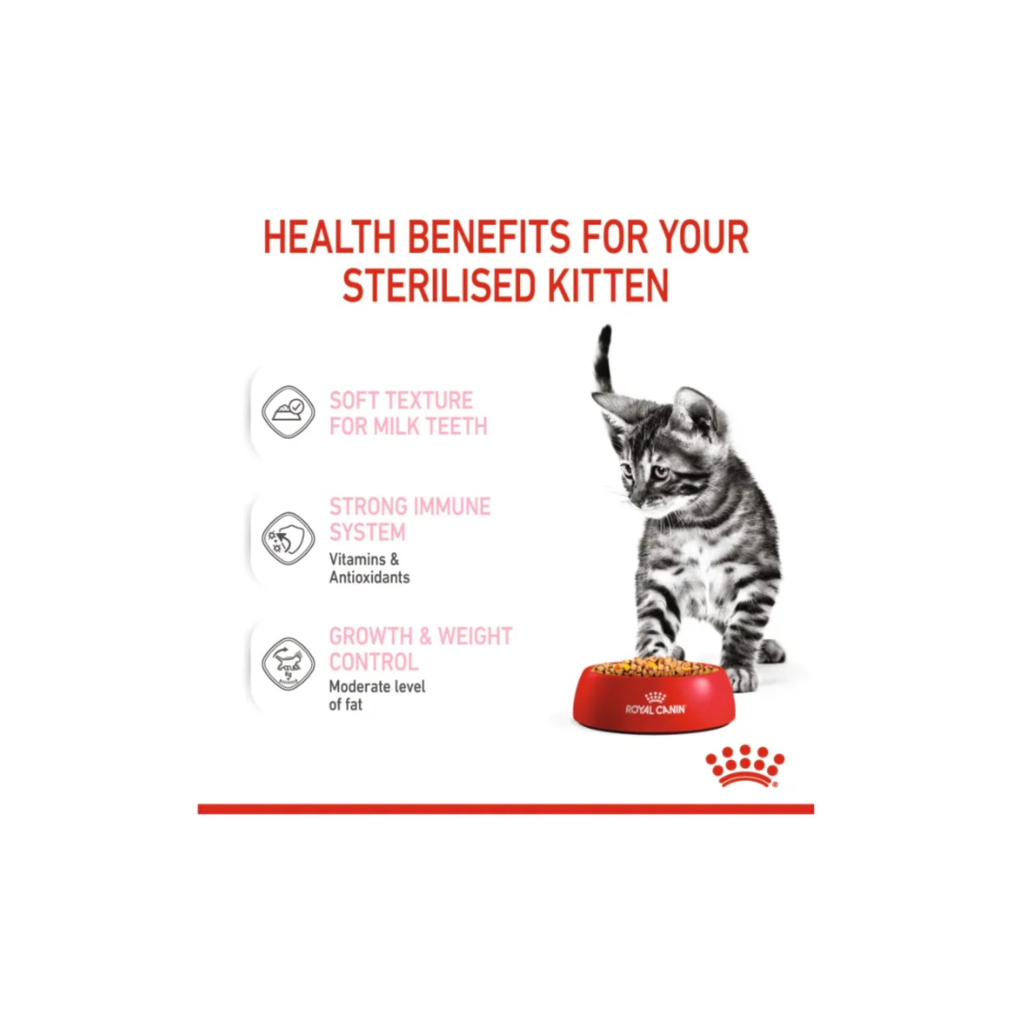 Royal Canin Feline Health Nutrition Kitten Sterilised Gravy Cat Wet Food - 12X85G - Image 5