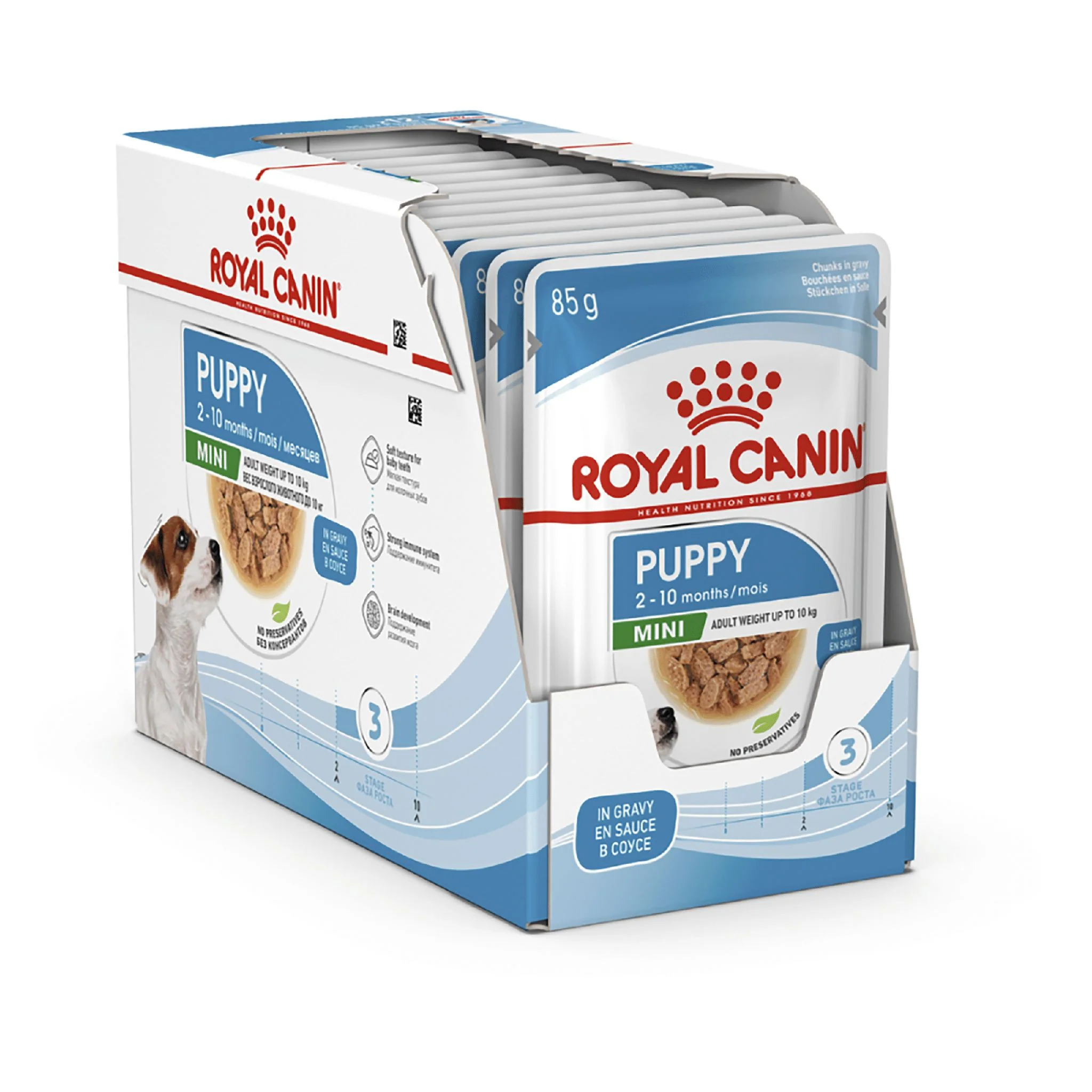 Royal Canin Size Health Nutrition Mini Puppy Wet Food 12x85g - Image 2
