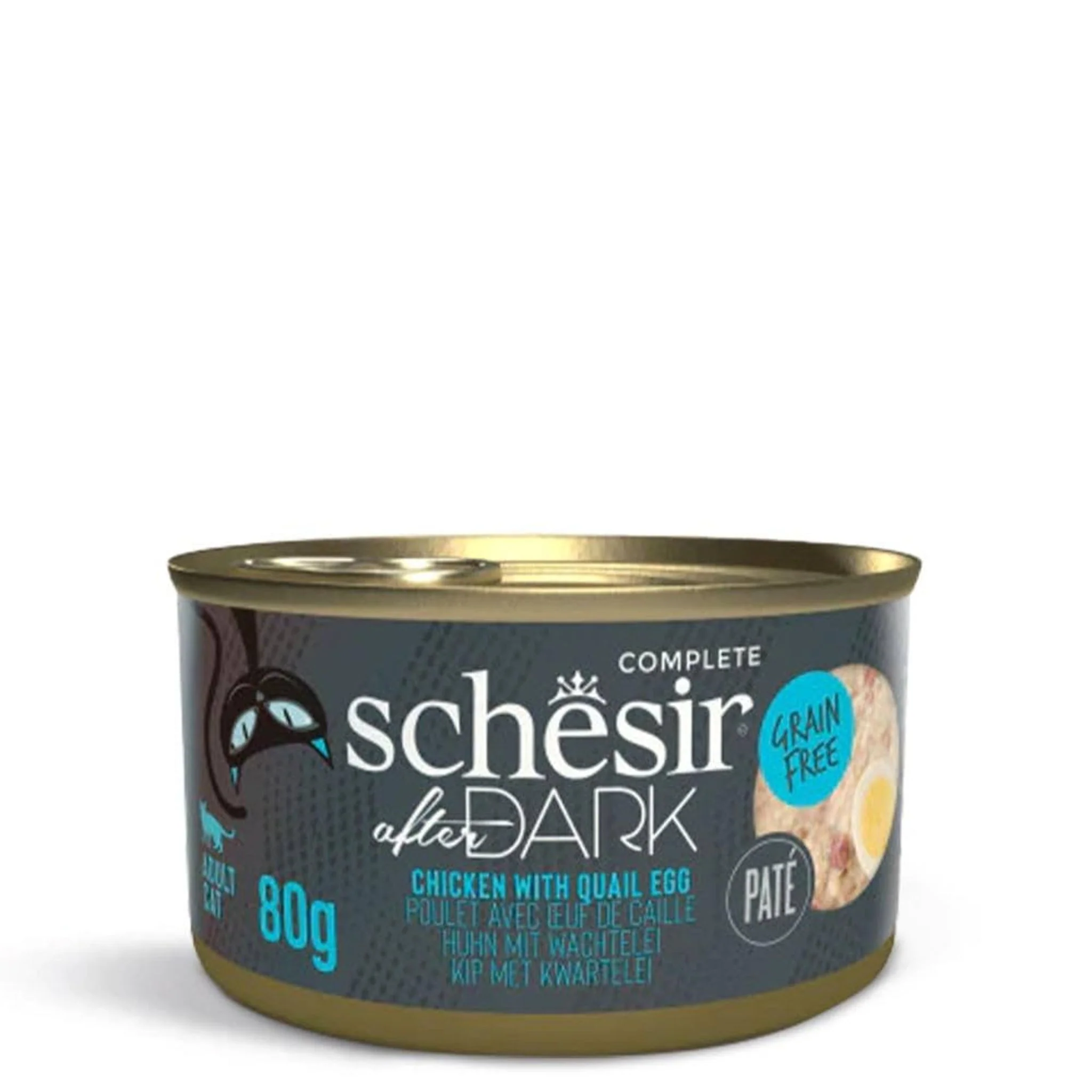 Schesir After Dark Cat Pate Variety Pack Wet Food - 12X80G - Image 3