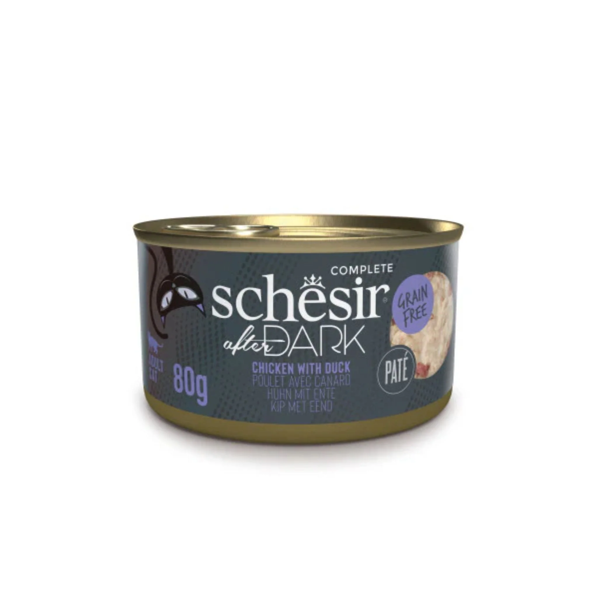 Schesir After Dark Cat Pate Variety Pack Wet Food - 12X80G - Image 5