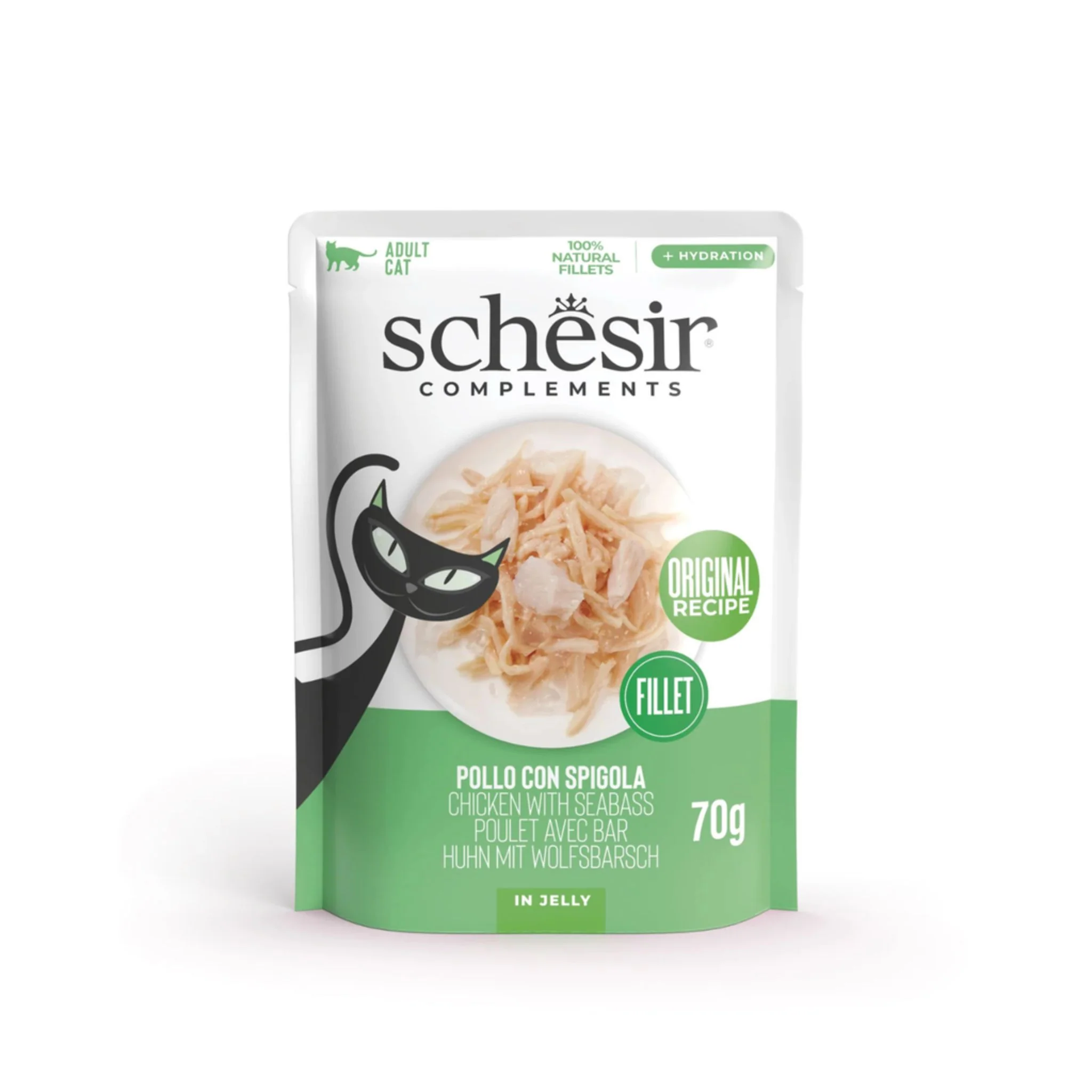 Schesir Complements Cat Wet Food In Jelly Pouch - 70G - Image 2