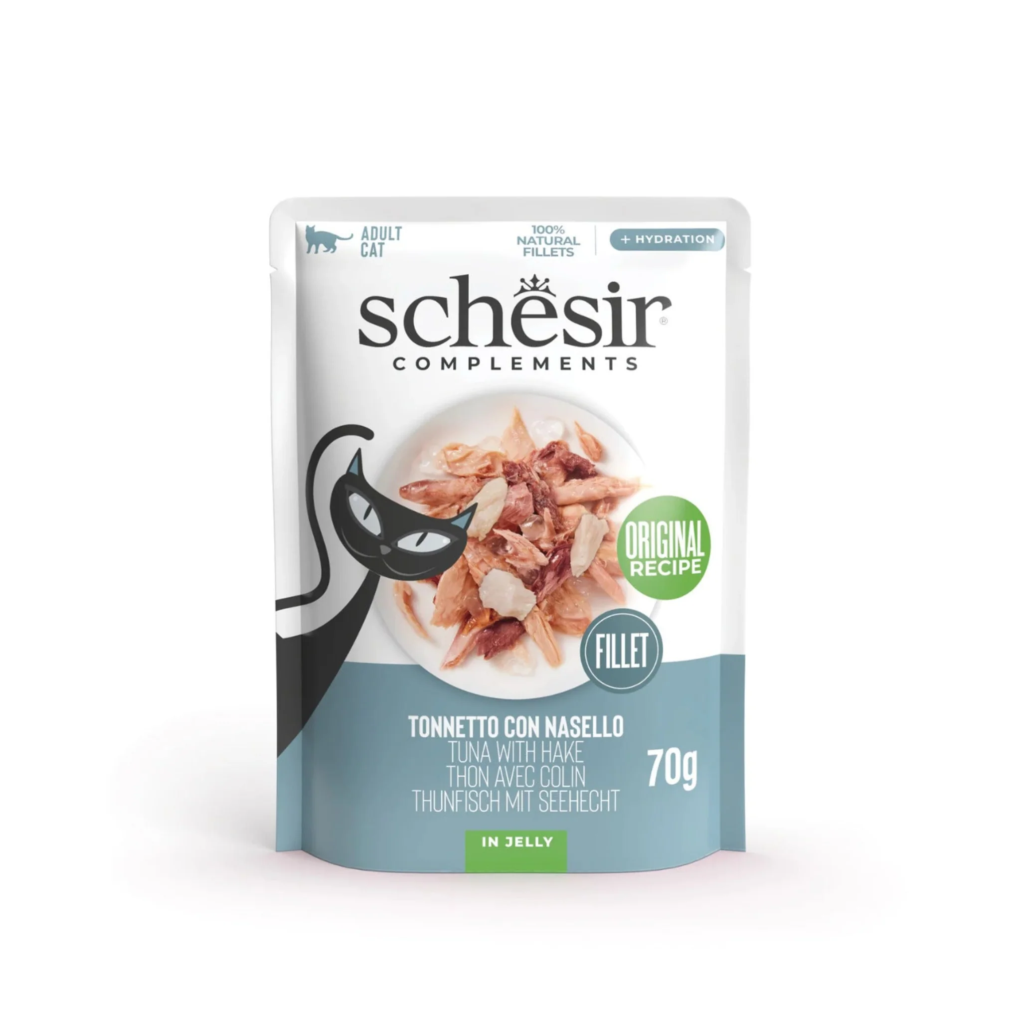 Schesir Complements Cat Wet Food In Jelly Pouch - 70G - Image 2