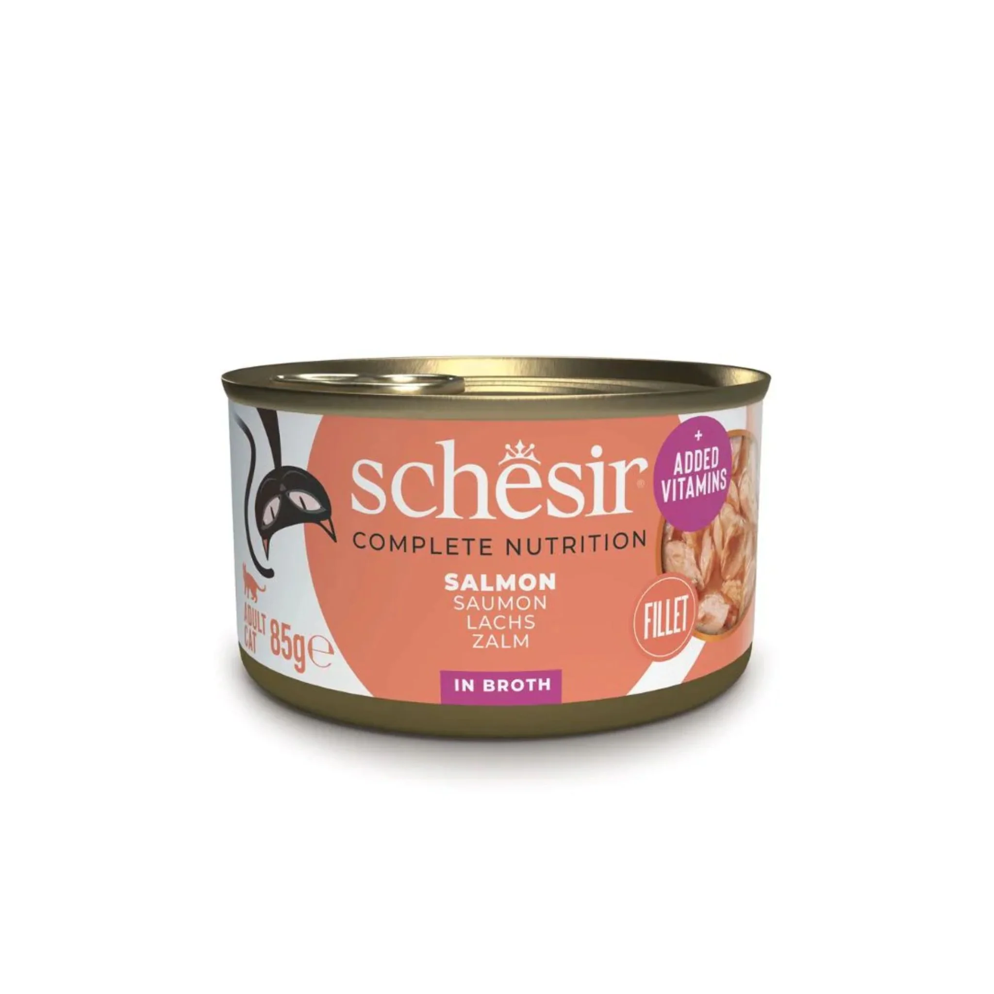 Schesir Cat Wet Food Salmon Natural Style - 85G - Image 2