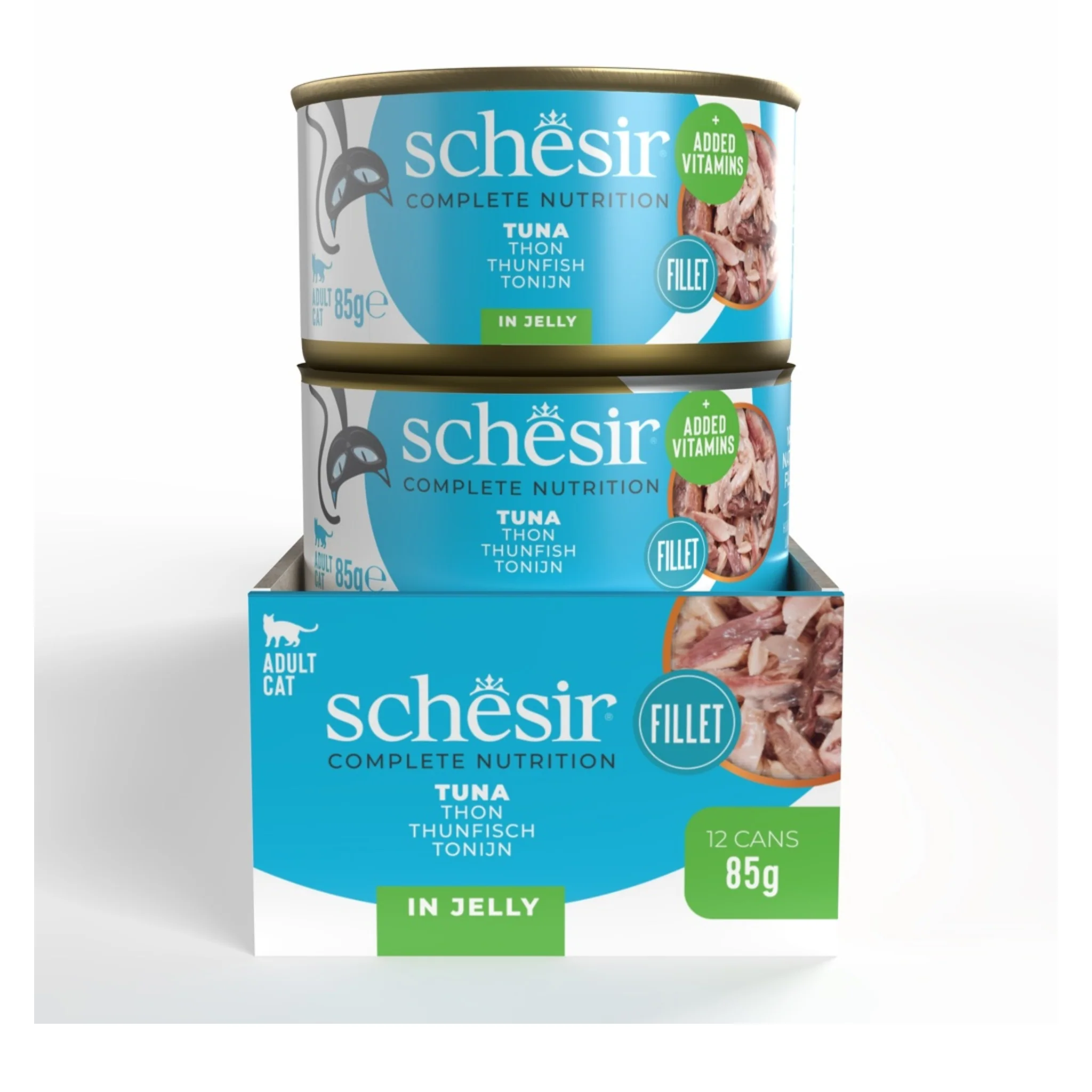Schesir Wet Cat Food In Jelly Can Tuna - 85g - Image 4