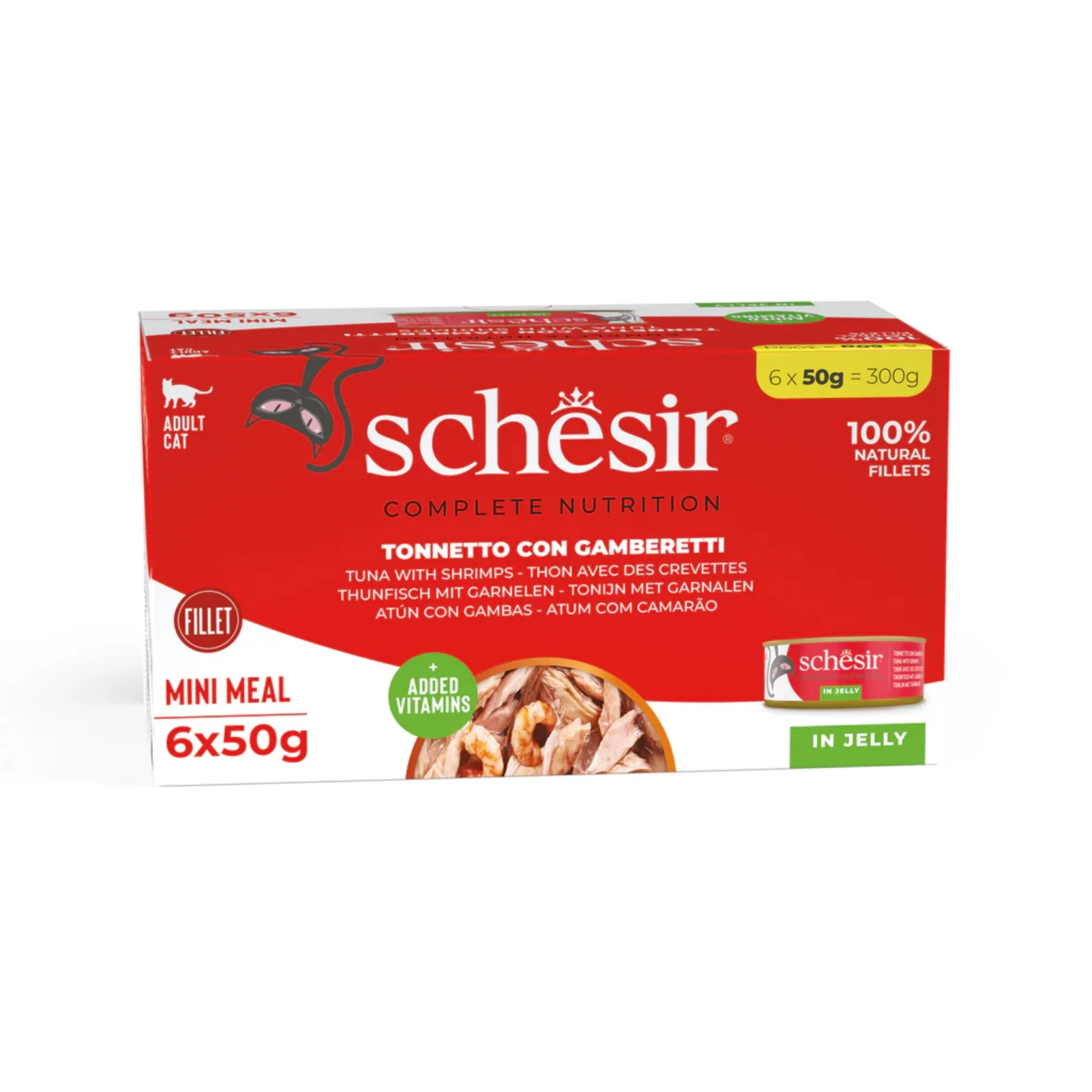 Schesir Cat Wet Food Tuna & Shrimps - Image 2