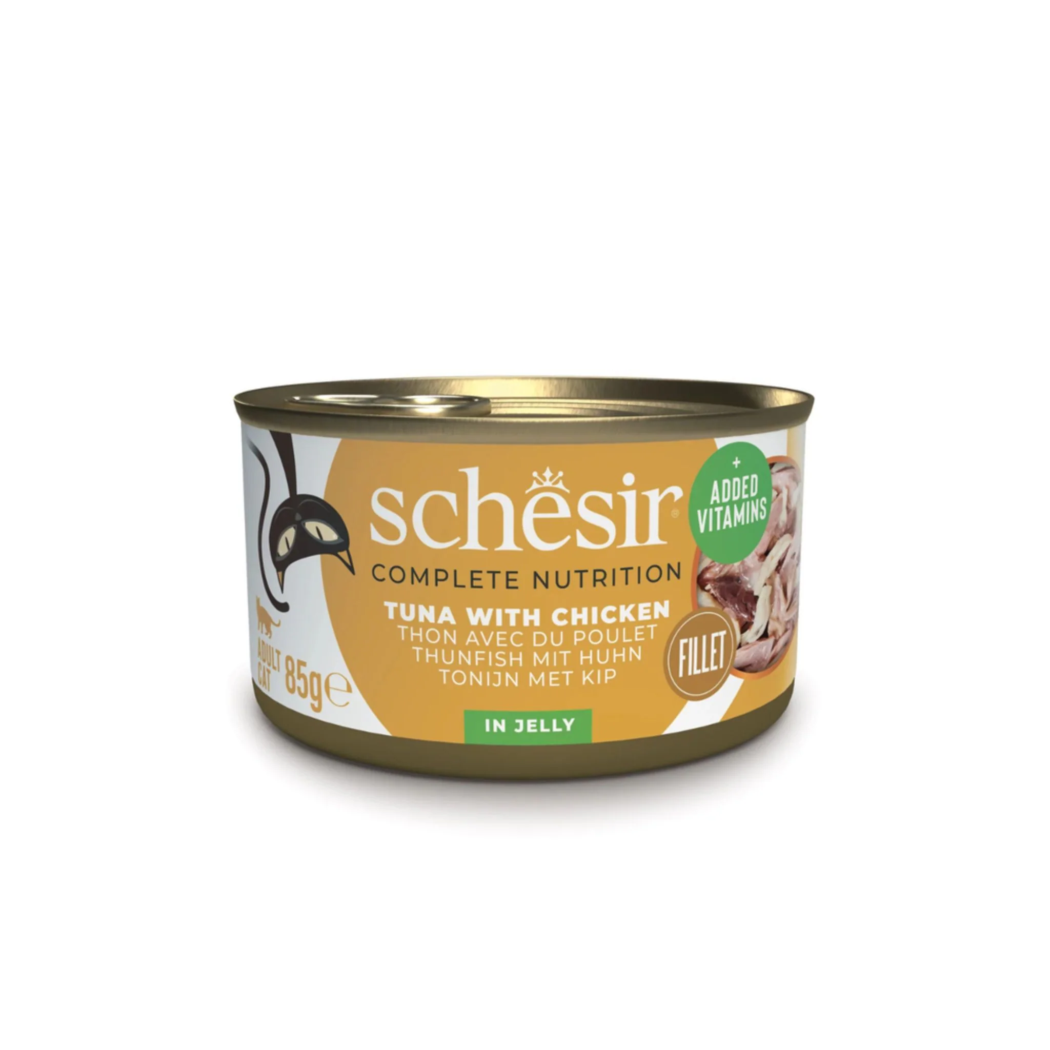 Schesir Cat Wet Food Tuna With Chicken Fillets - 85G - Image 2