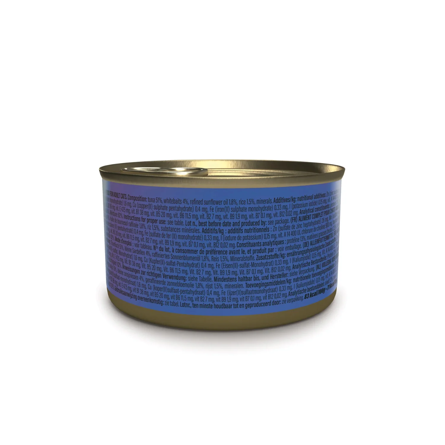 Schesir Wet Cat Food In Broth Can Tuna With Whitebait - 85g - Image 3