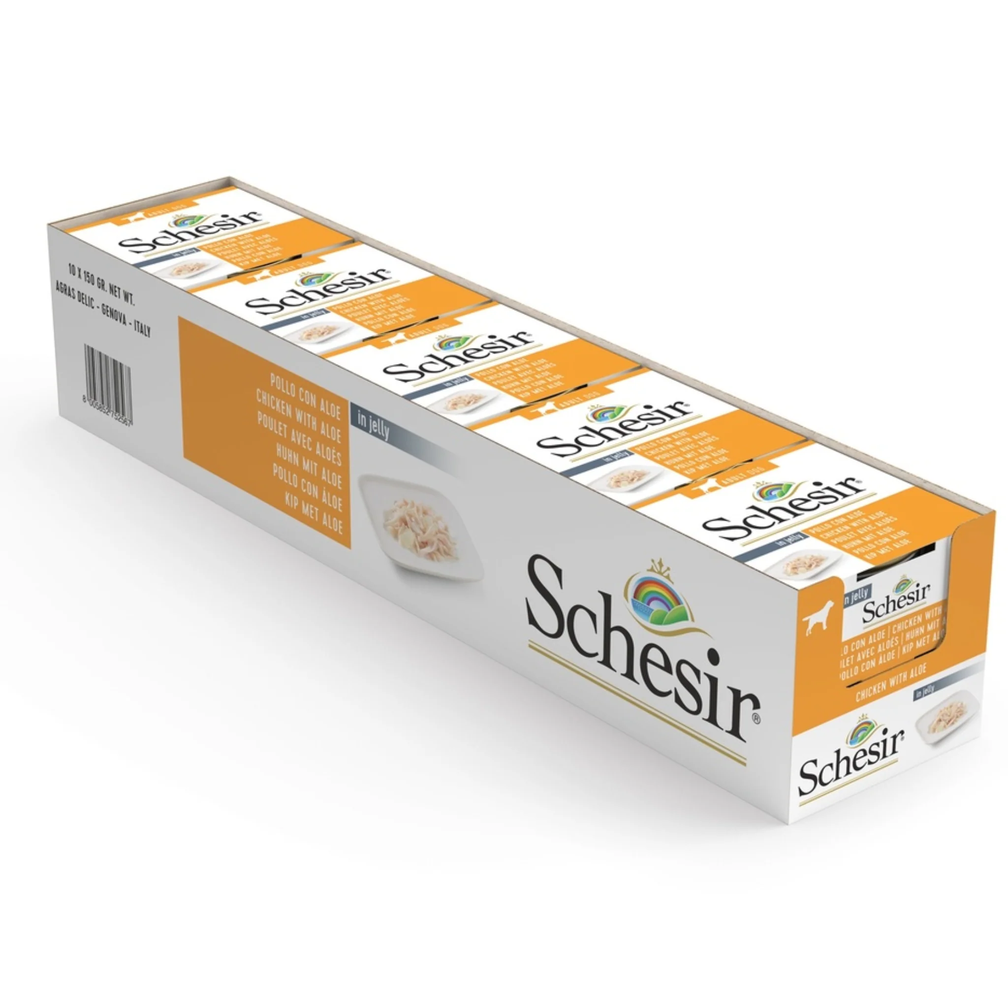 Schesir Dog Wet Food Chicken Fillets With Aloe - 150G - Image 3