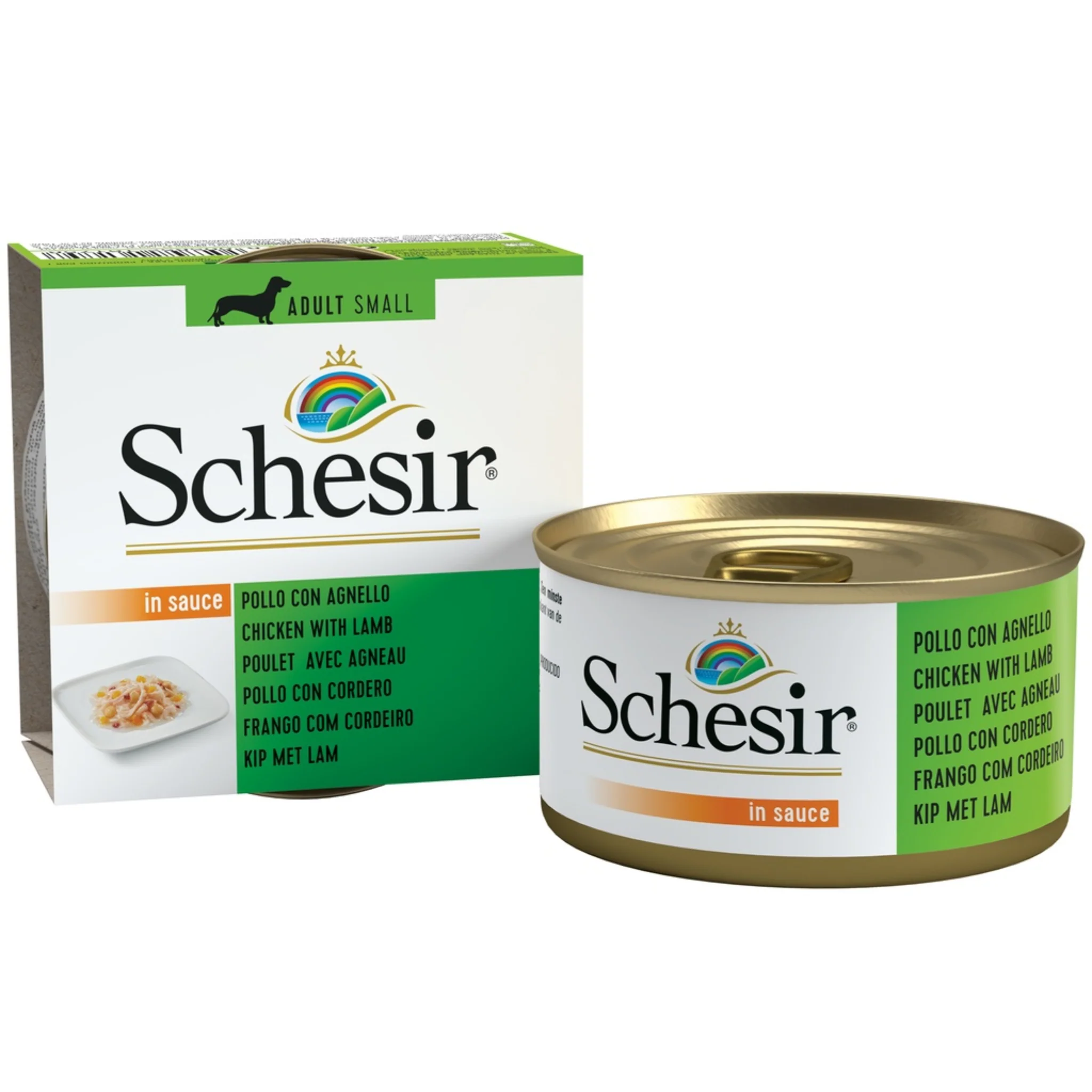 Schesir Dog Wet Food Chicken With Lamb - 85G - Image 4