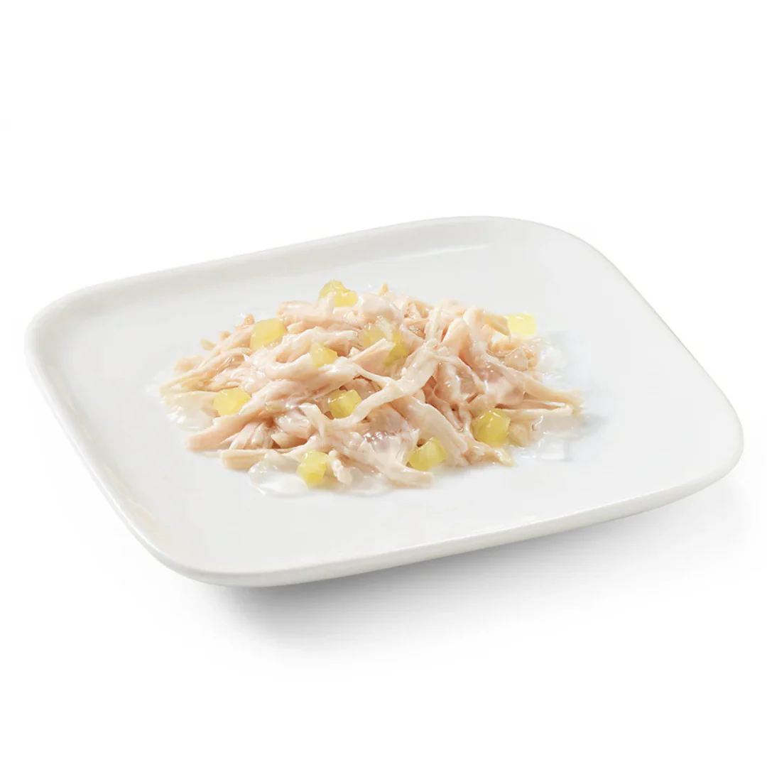 Schesir Dog Wet Food In Jelly Can-Chicken With Pineapple - 150g - Image 2