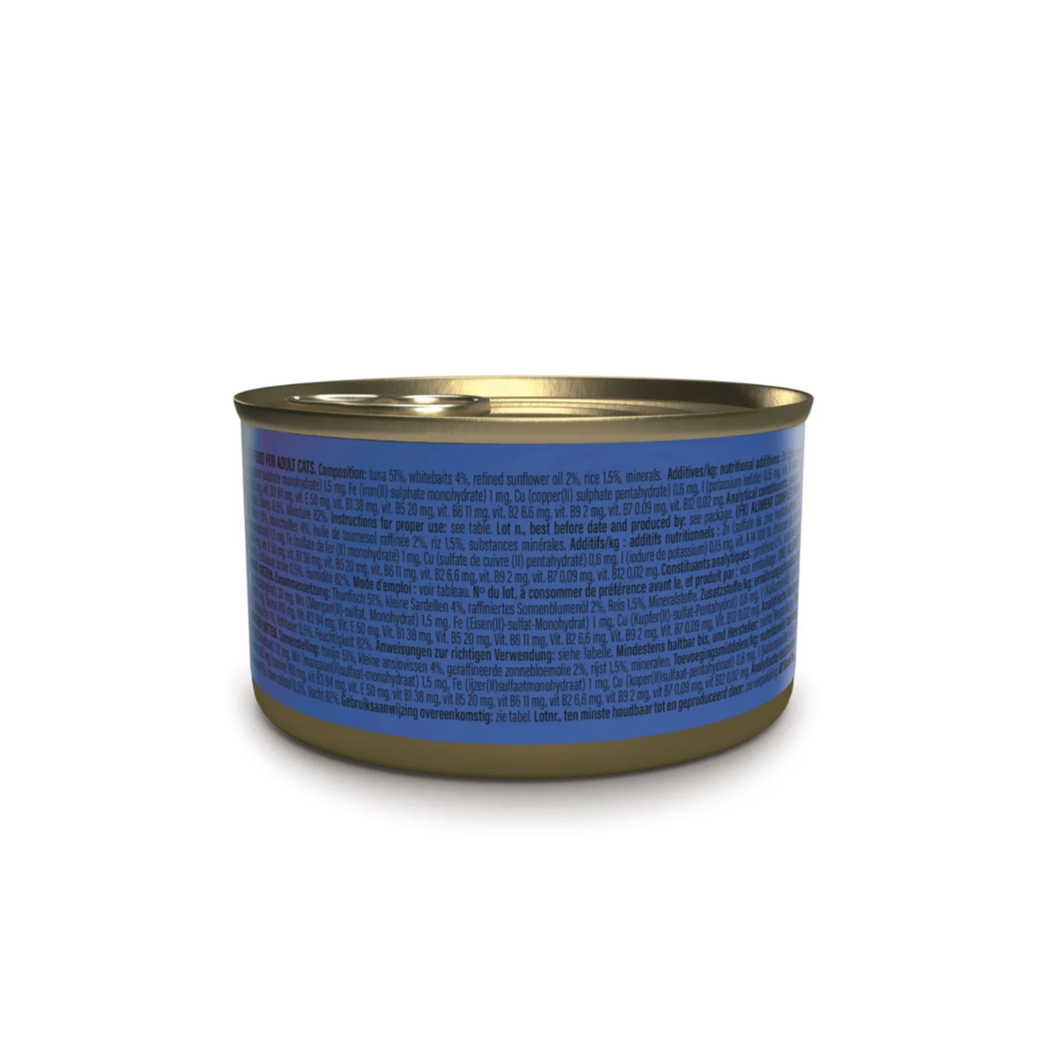 Schesir Wet Cat Food In Jelly Can- Tuna With Whitebait - 85g - Image 3