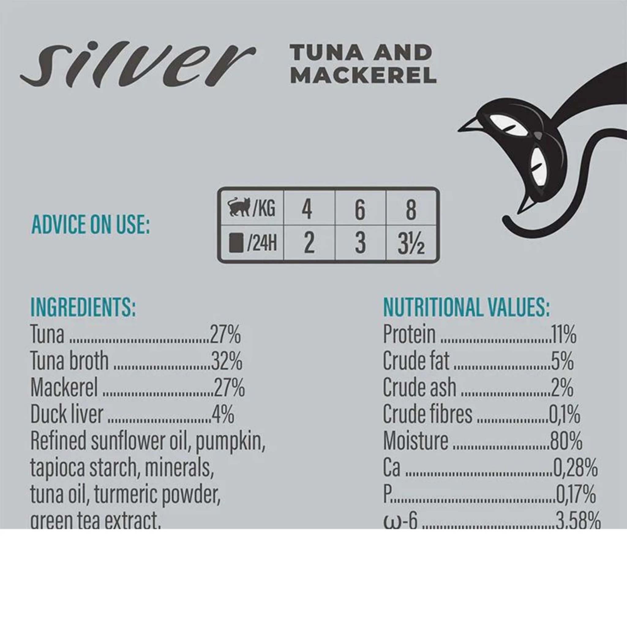 Schesir Silver Senior Cat Wholefood Tuna & Mackerel - 70G - Image 4