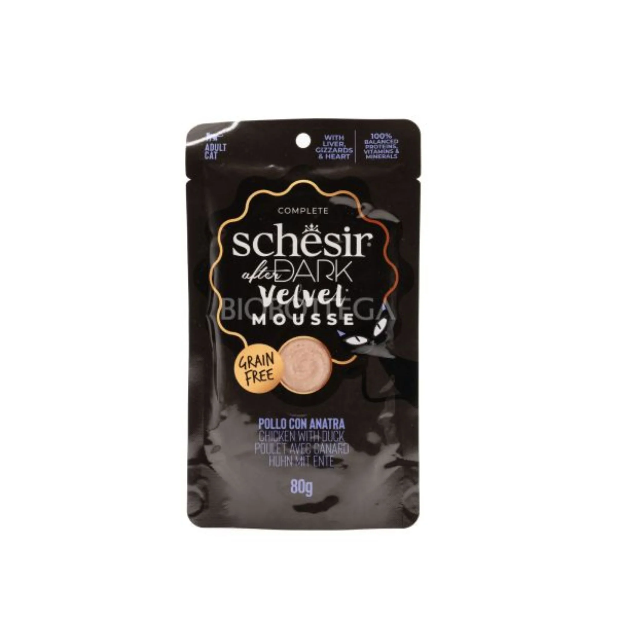 Schesir Velvet Mousse Variety Pack Wet Cat Food - 12X80G - Image 5