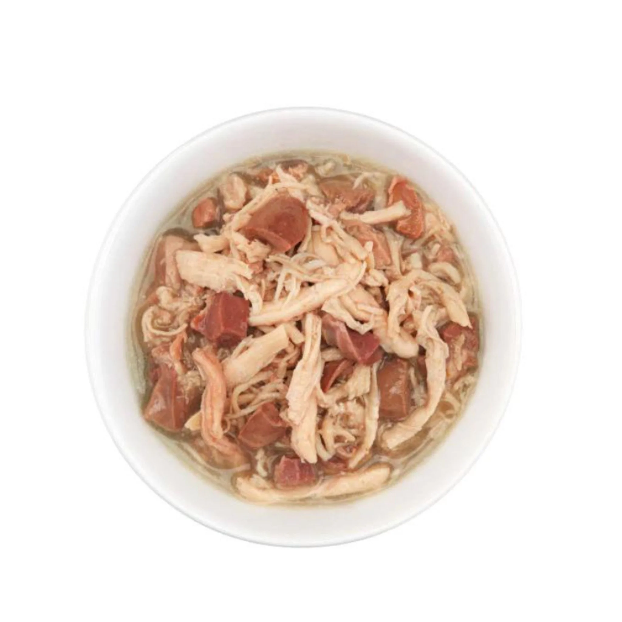 Schesir Wholefood Broth Chicken & Duck Wet Cat Food - 80G - Image 2