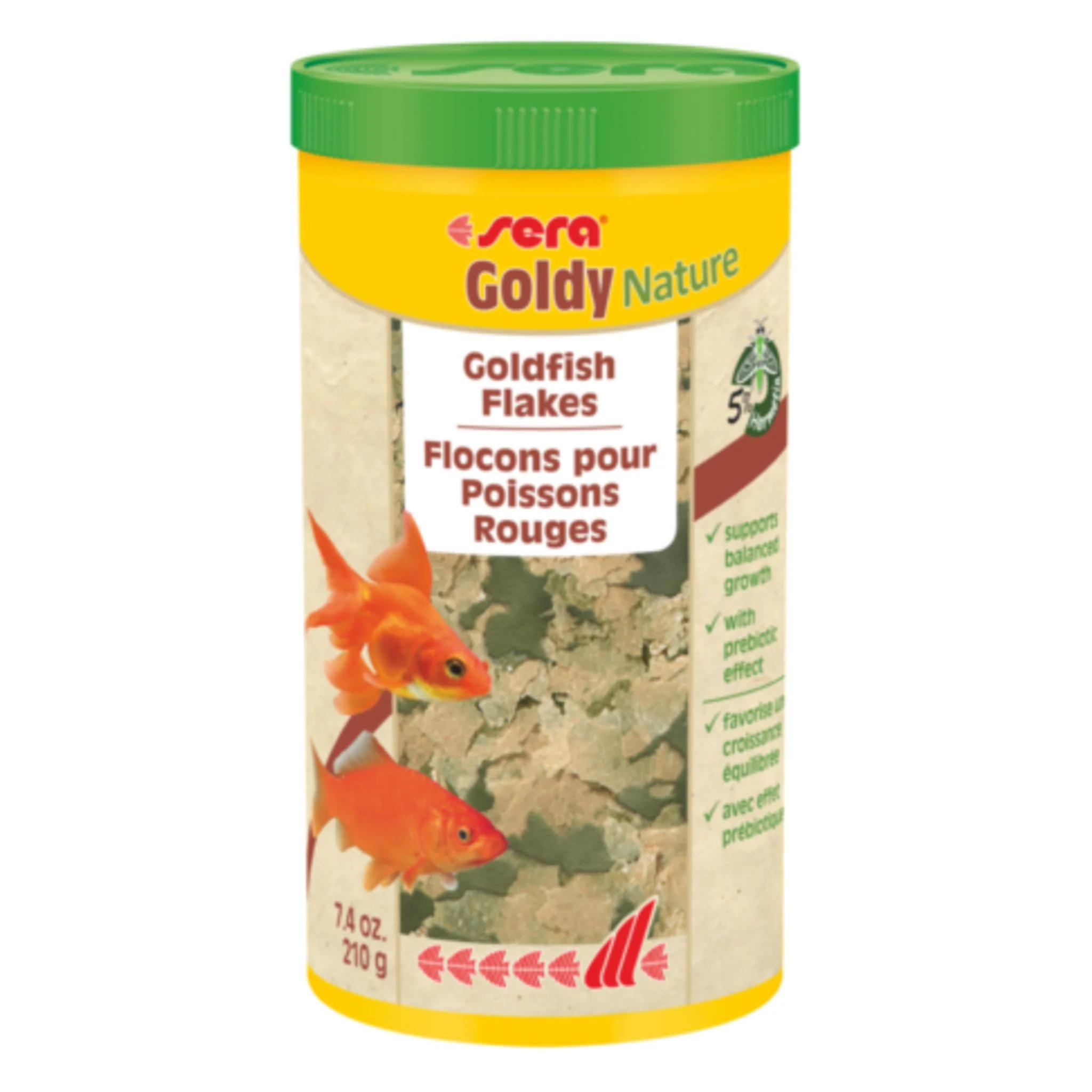Sera Goldy Flakes Nature Fish Food - 1000ml - Image 3