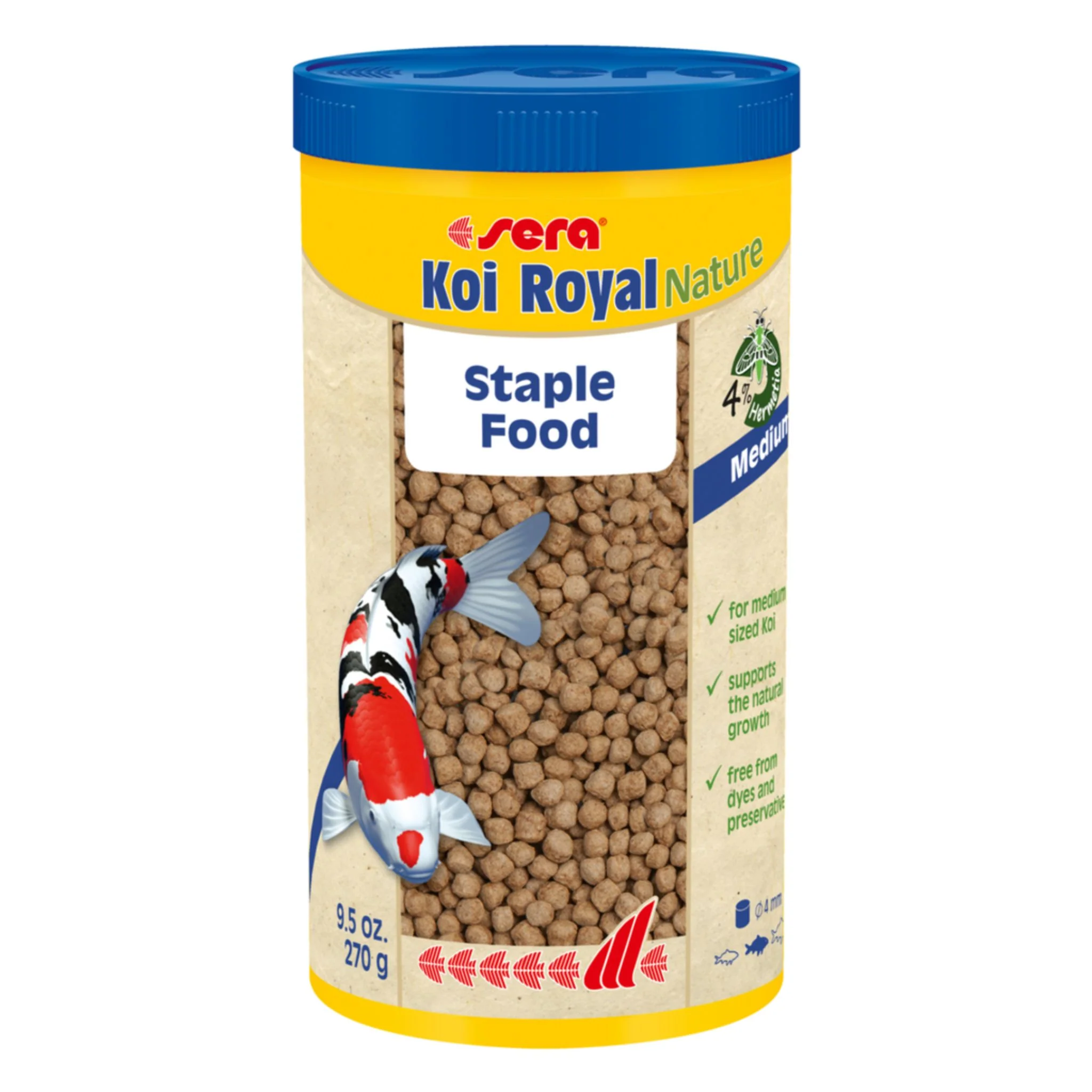Sera Koi Royal Medium Nature Fish Food - 1000ml - Image 3