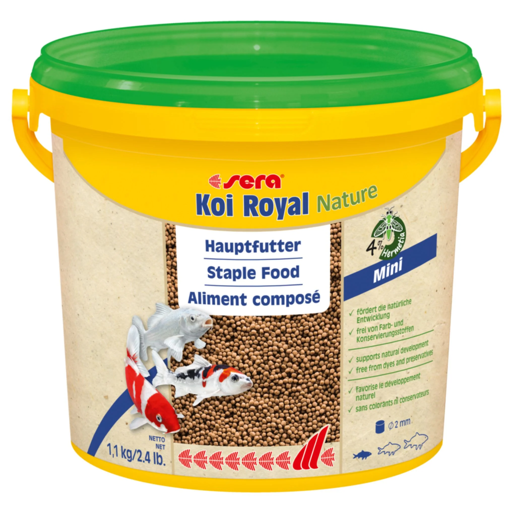 Sera Koi Royal Nature Mini Fish Food - 3.8L - Image 3