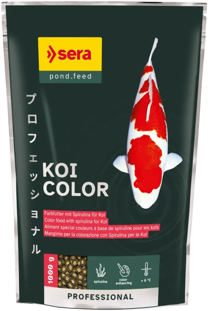 Sera Koi Spirulina Color Food Color Enhancing Formula - 1000G - Image 2