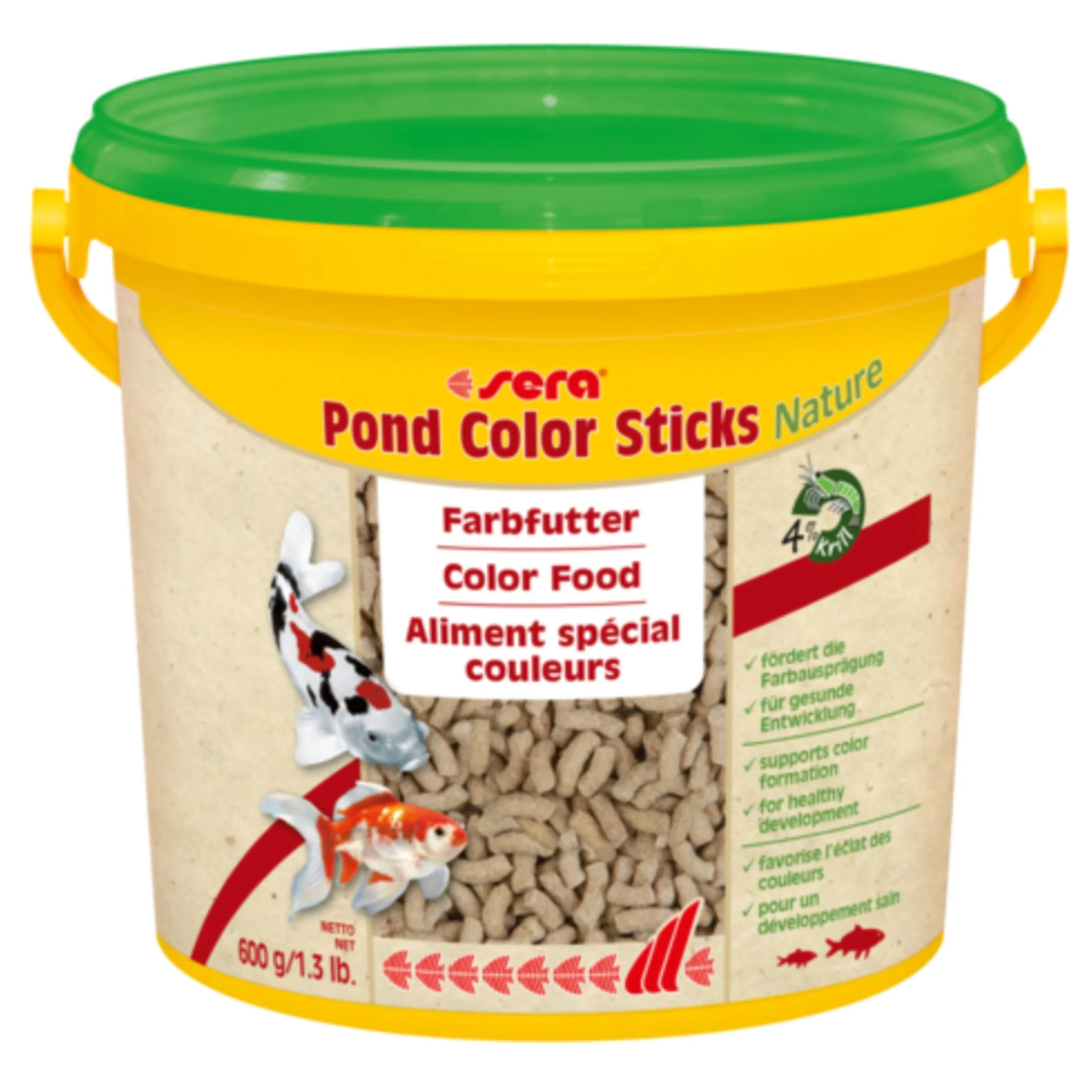 Sera Pond Color Sticks Nature Fish Food - Image 4