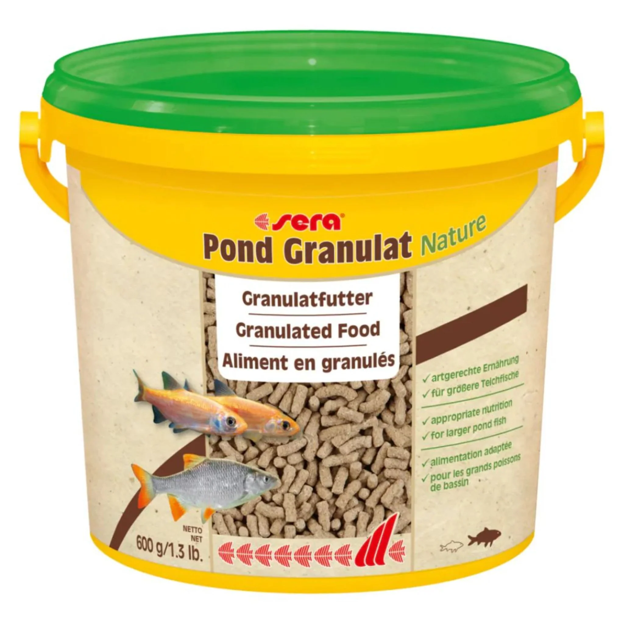 Sera Pond Nature Granulated Fish Food - 600g - Image 3