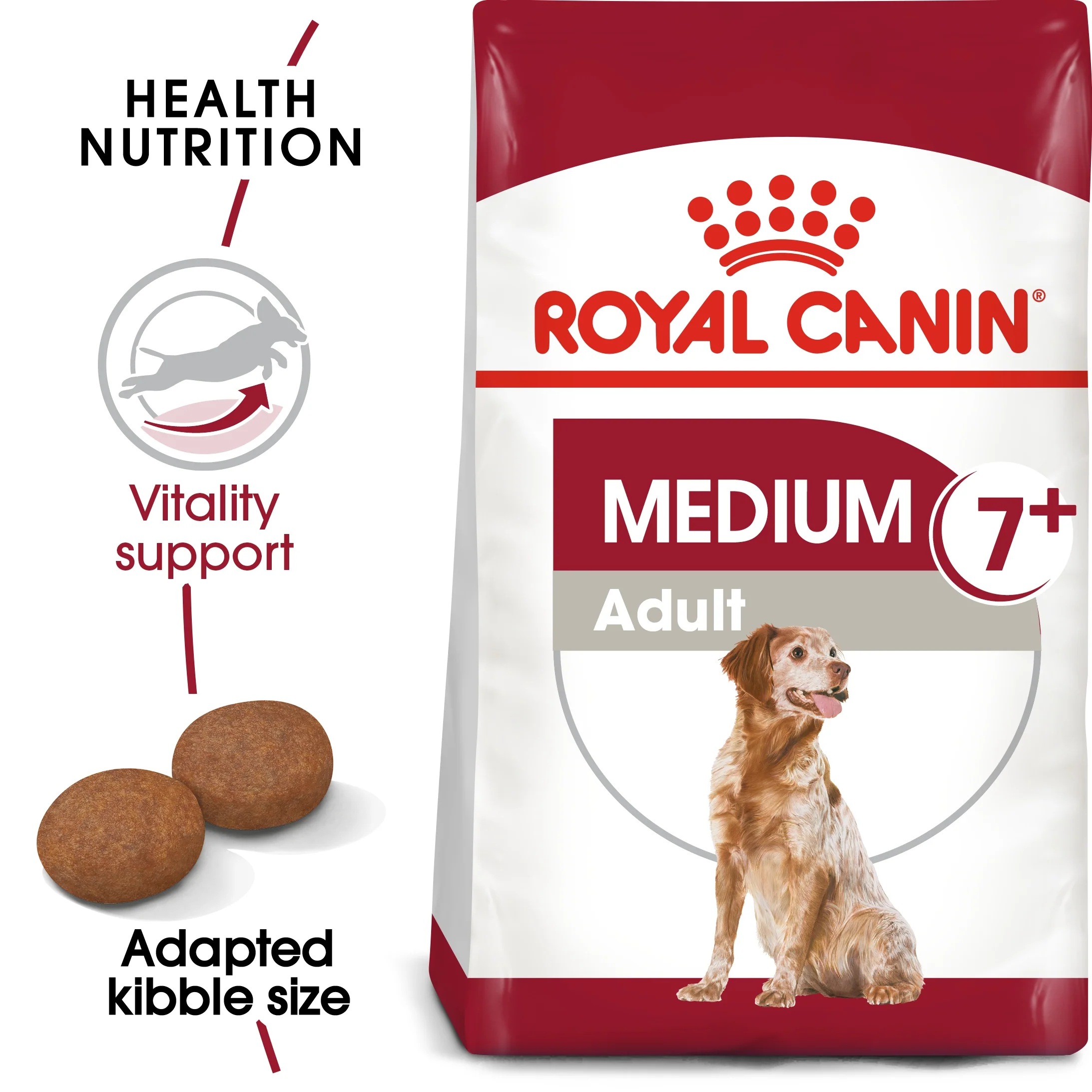Royal Canin Size Health Medium Adult 7+ Dry Dog Food - 10kg - Image 2